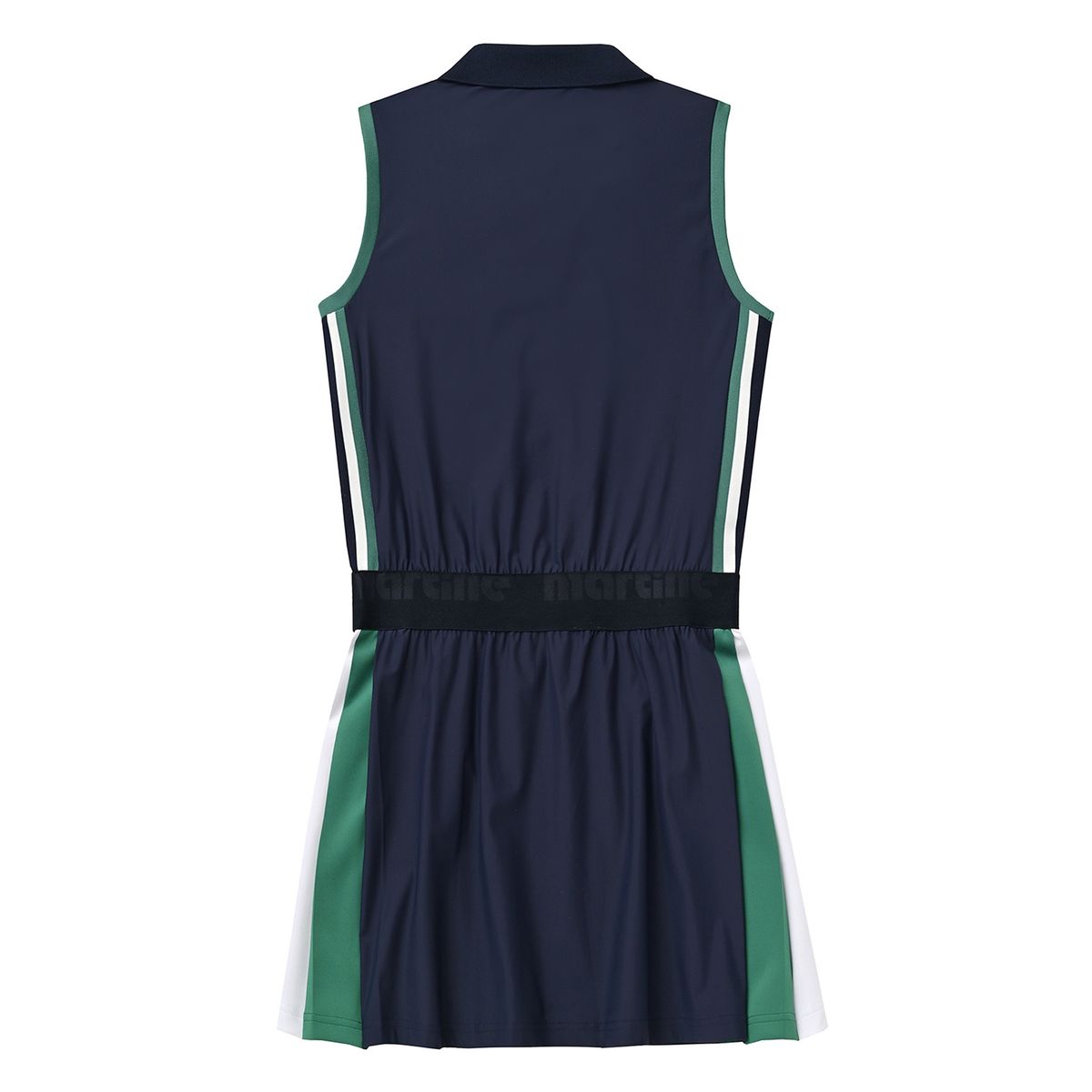 마틴골프(MARTINE GOLF) Sleeveless Collar One-piece_Navy