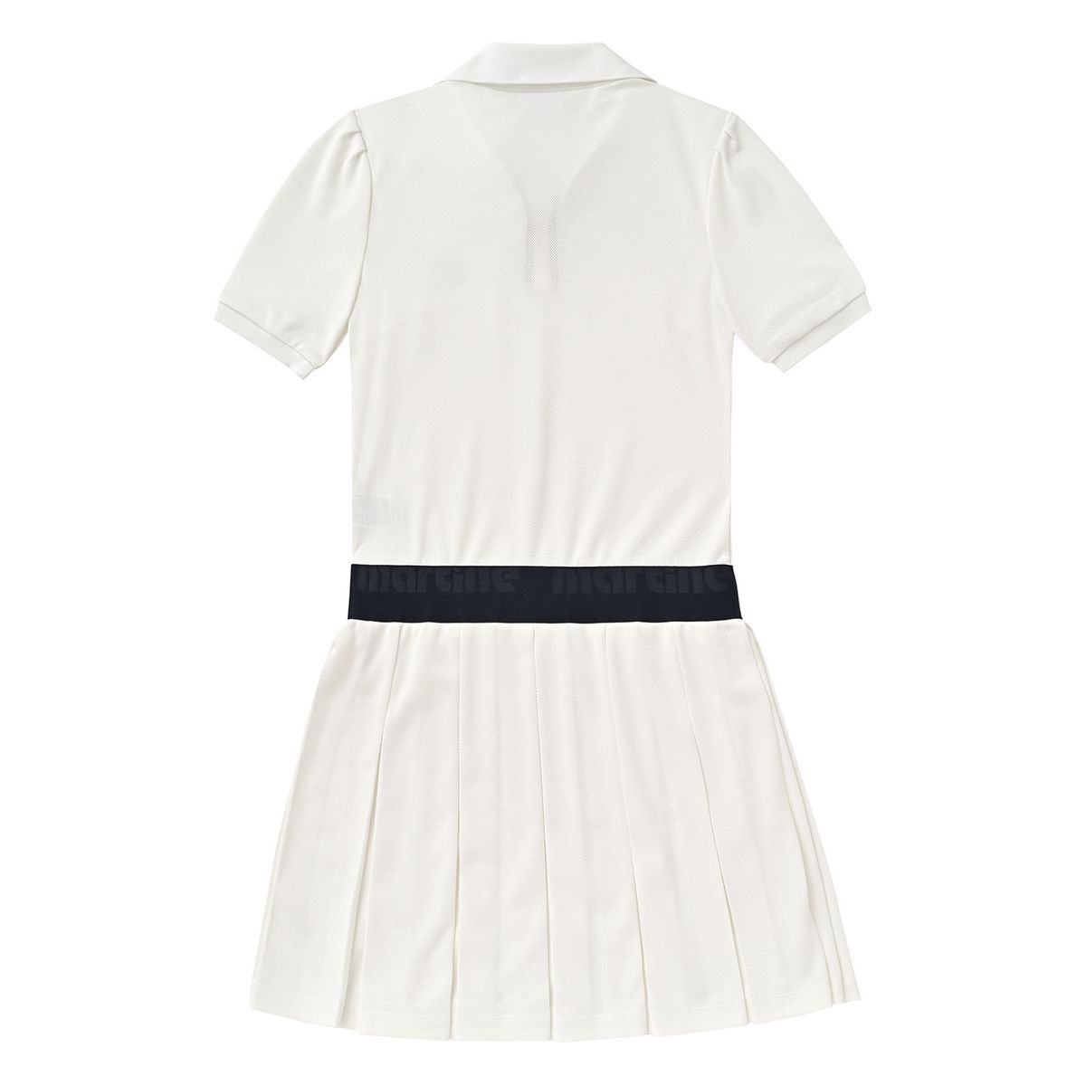 마틴골프(MARTINE GOLF) Pique Zip-up One-piece_White