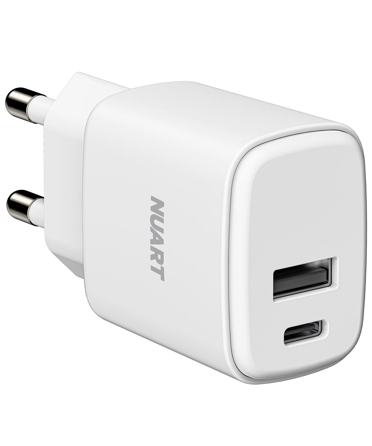 누아트(NUART) PD충전 20W C타입 to USB-A 2포트 멀티 고속충전기 어댑터