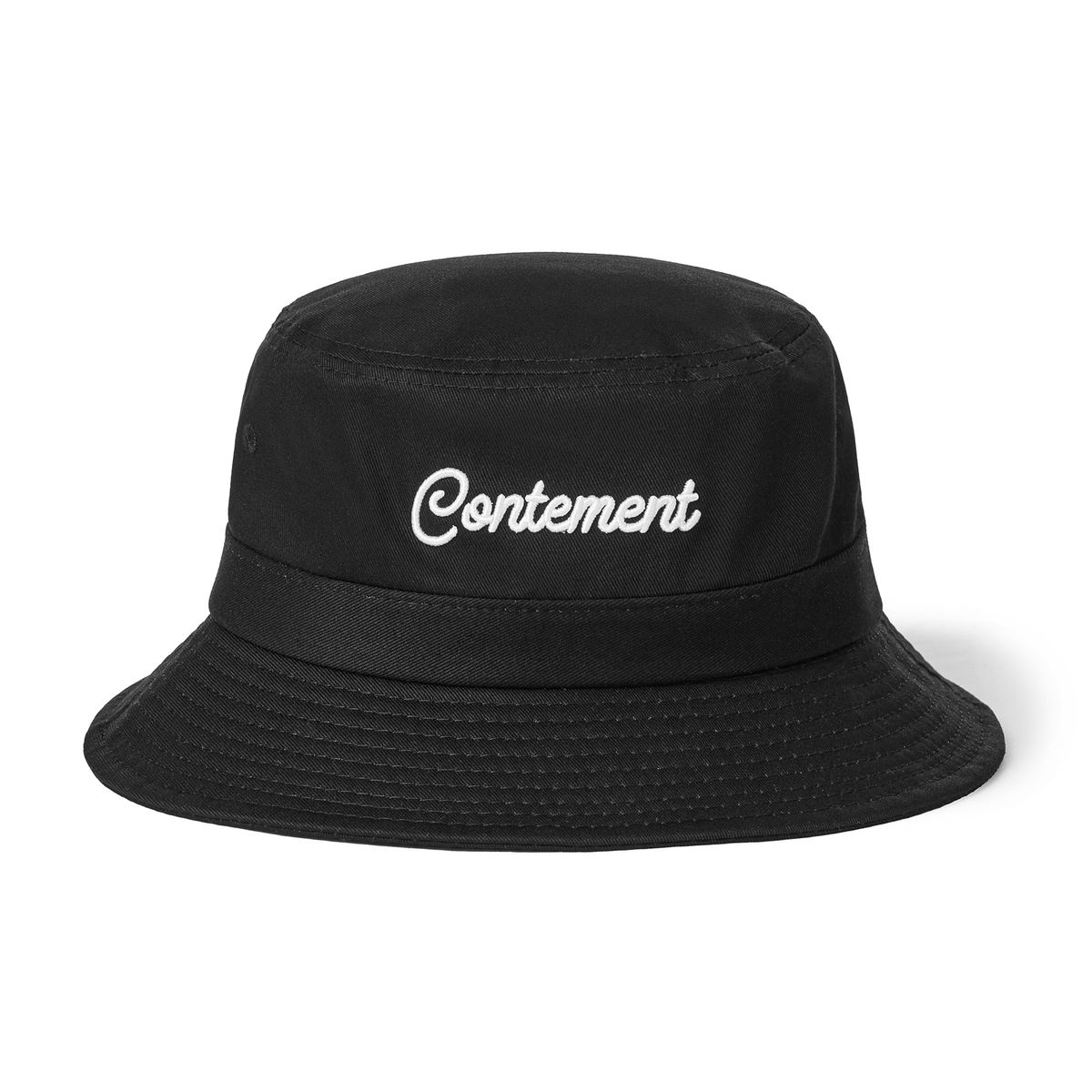 컨티먼트(CONTEMENT) VINTAGE LOGO BUCKET HAT