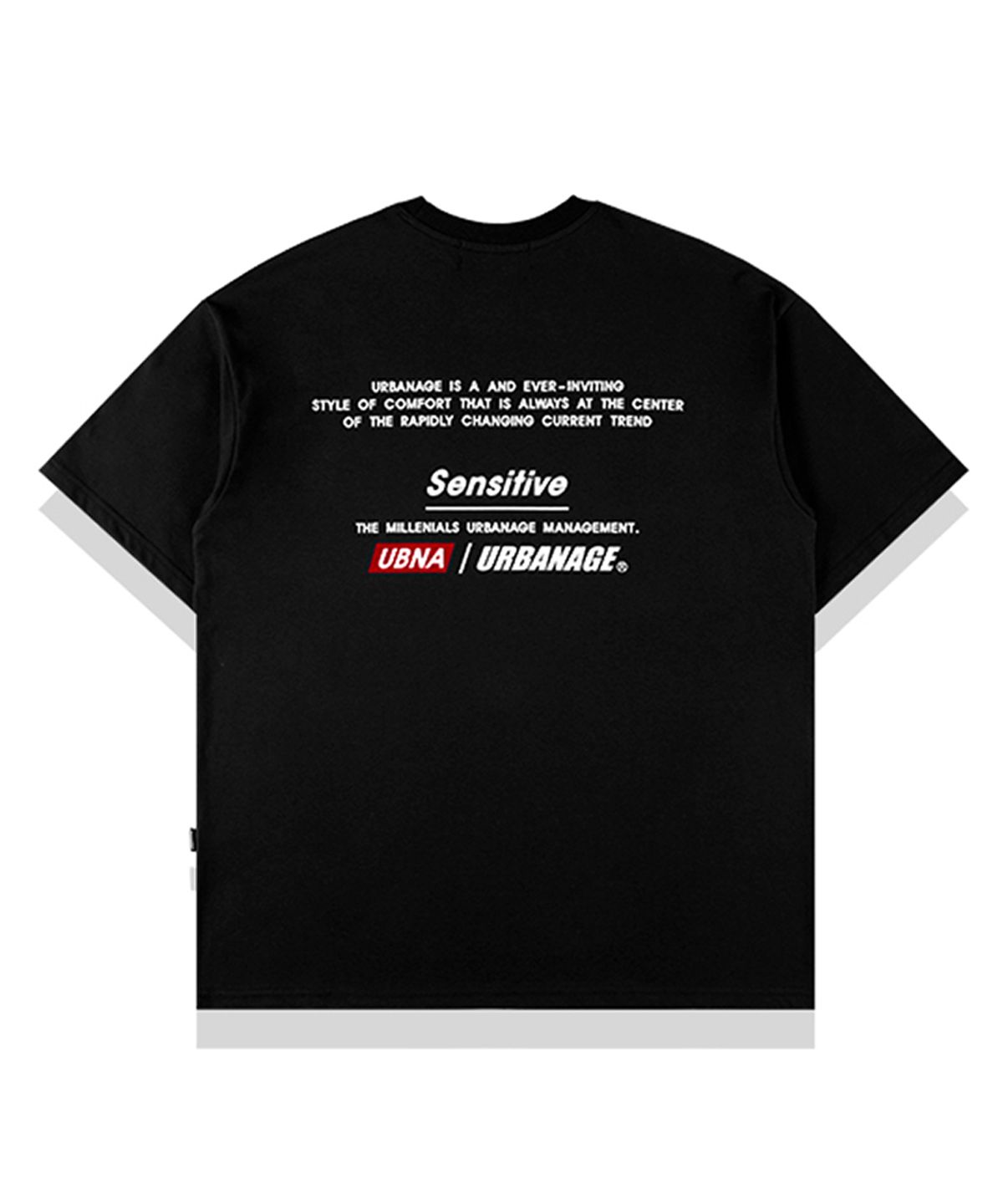 어반에이지(URBANAGE) [2PACK] 뉴트로 시그니쳐 오버 반팔(3 Color)