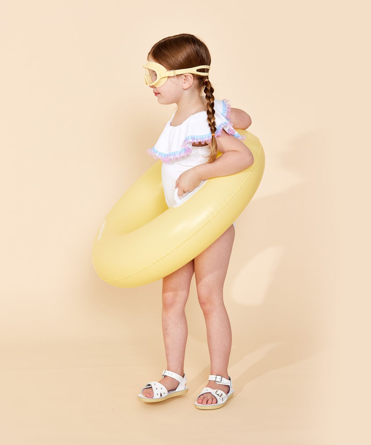 코코릭(COCOLIC) 키즈 물놀이 원형 튜브 70cm [핑크]