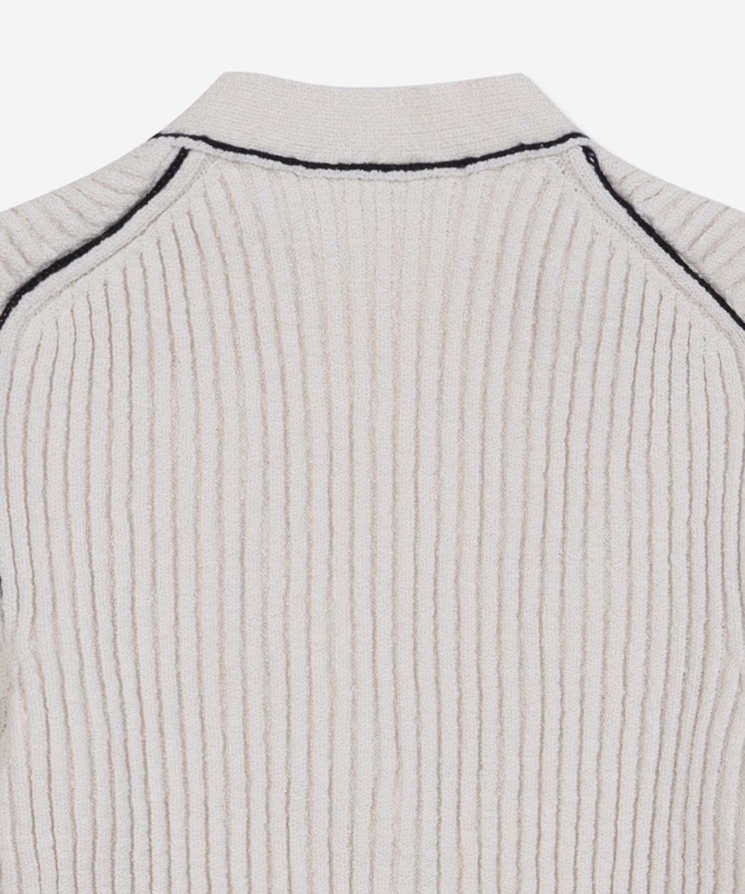 ★AMI PARIS★ Crop rib cardigan natural FKC012KN0007168 MUSINSA | AMI Crop rib cardigan - Natural / FKC012KN0007168