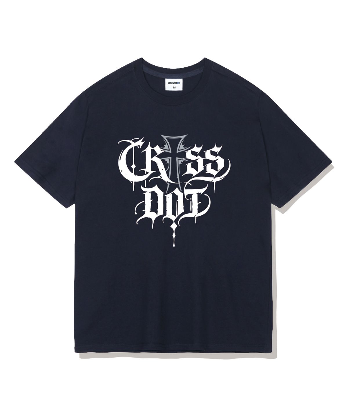 크로스닷(CROSSDOT) 블랭크 오버핏 반팔티셔츠 4 Color [CRSE_1004]
