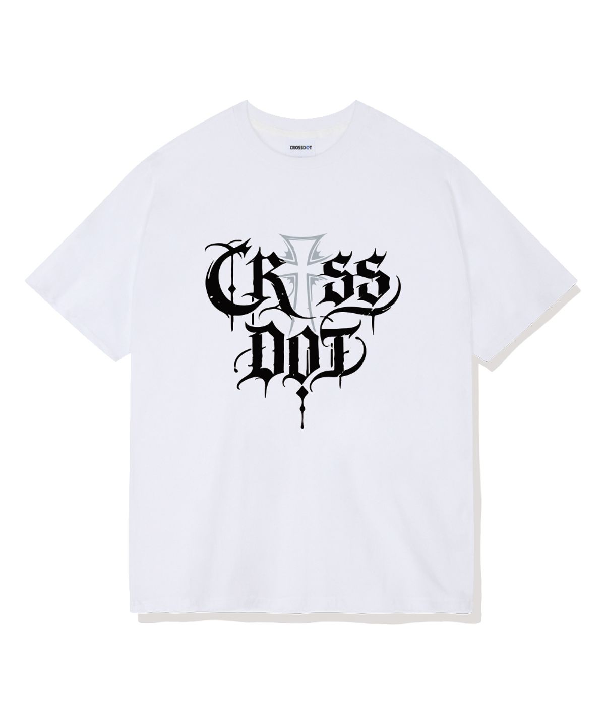 크로스닷(CROSSDOT) 블랭크 오버핏 반팔티셔츠 4 Color [CRSE_1004]