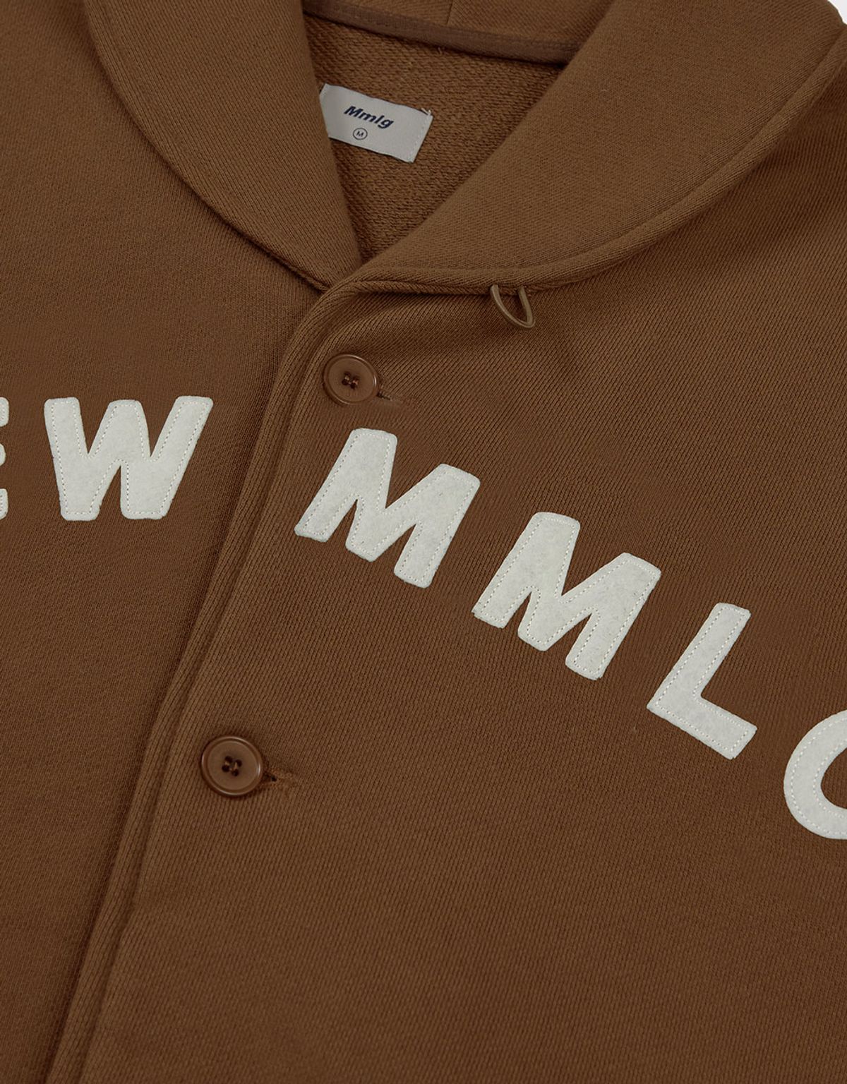 엠엠엘지(MMLG) [Mmlg] SHAWL COLLAR SWEAT JUMPER (SIENA)