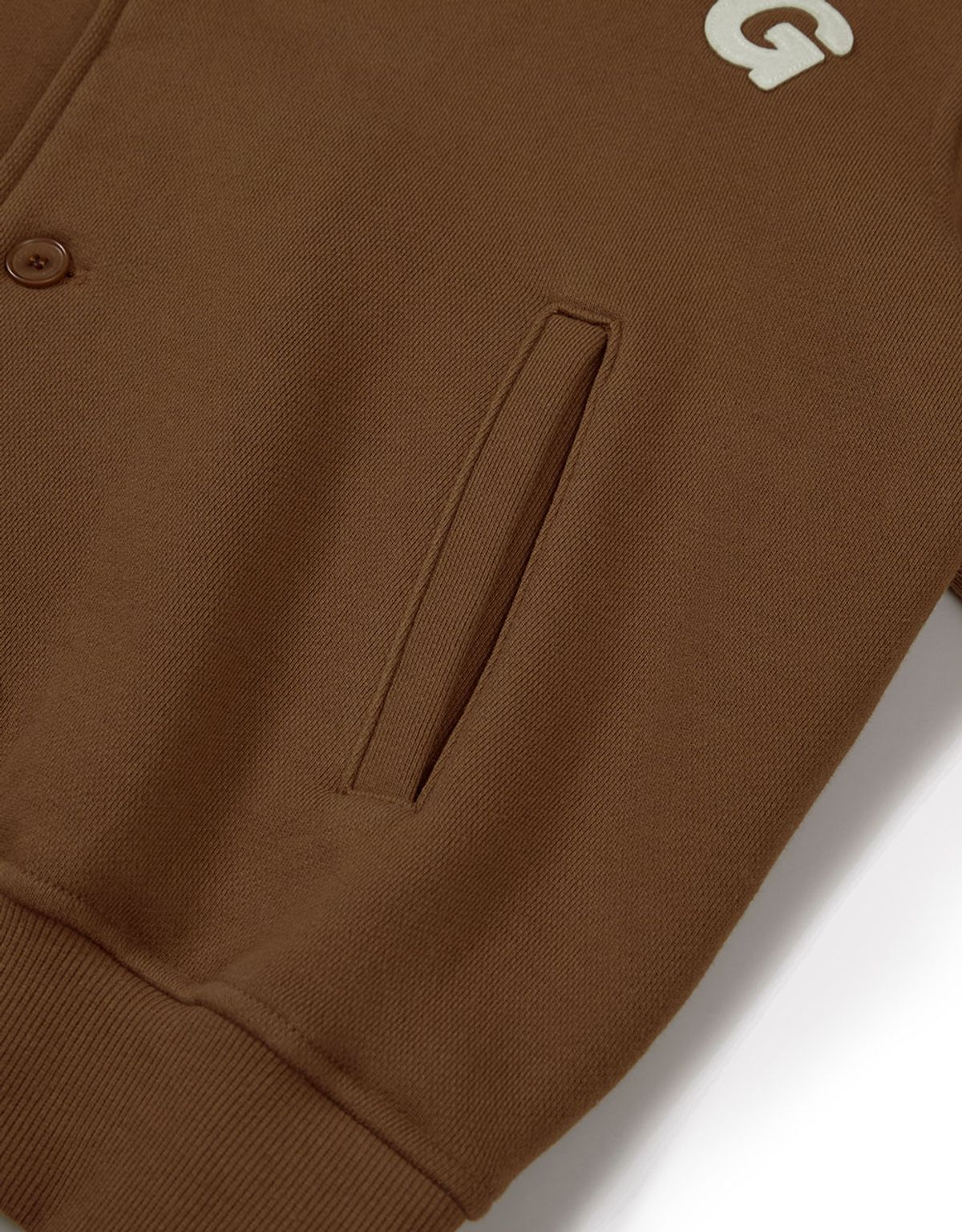 엠엠엘지(MMLG) [Mmlg] SHAWL COLLAR SWEAT JUMPER (SIENA)