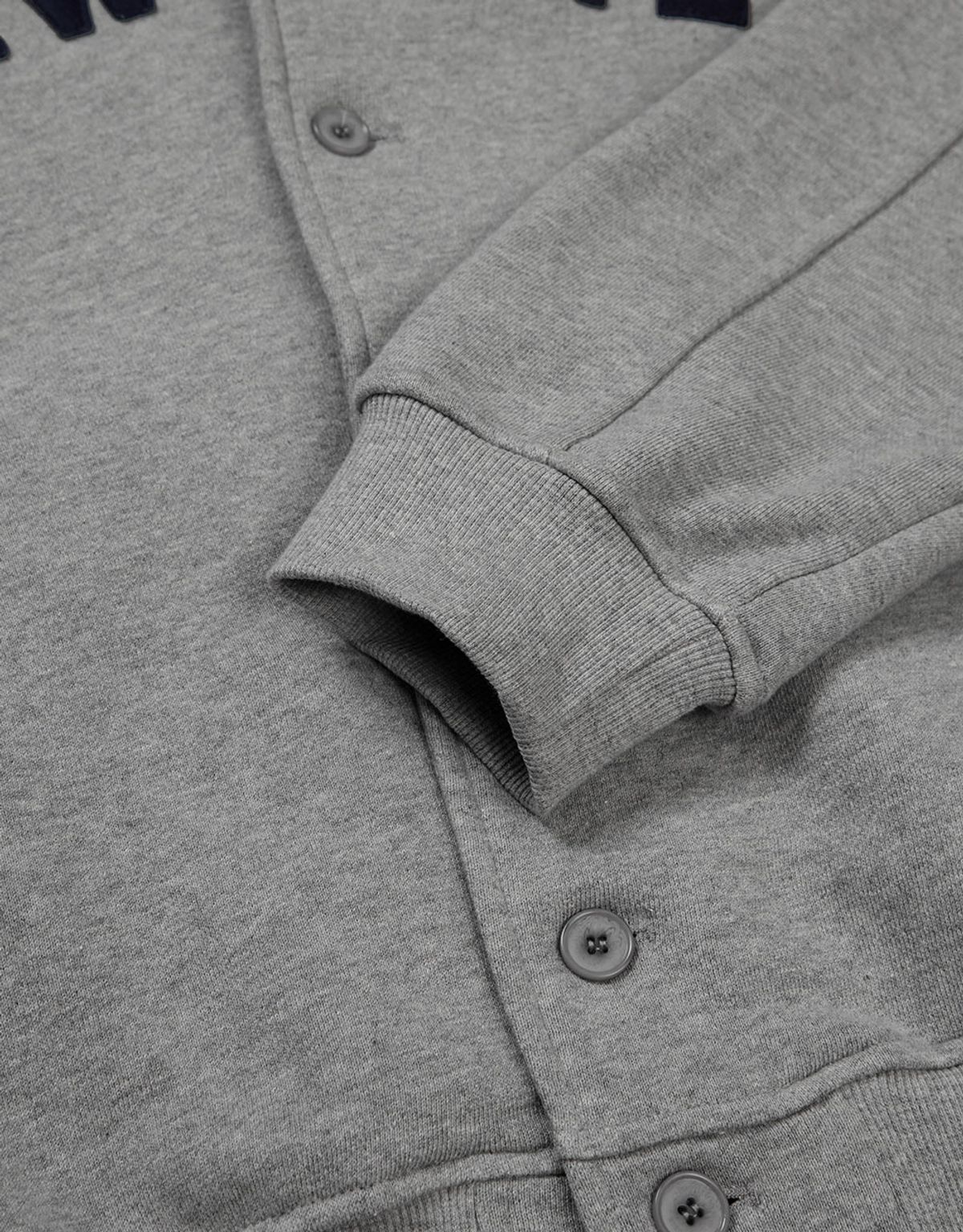 엠엠엘지(MMLG) [Mmlg] SHAWL COLLAR SWEAT JUMPER (EVERY GREY)
