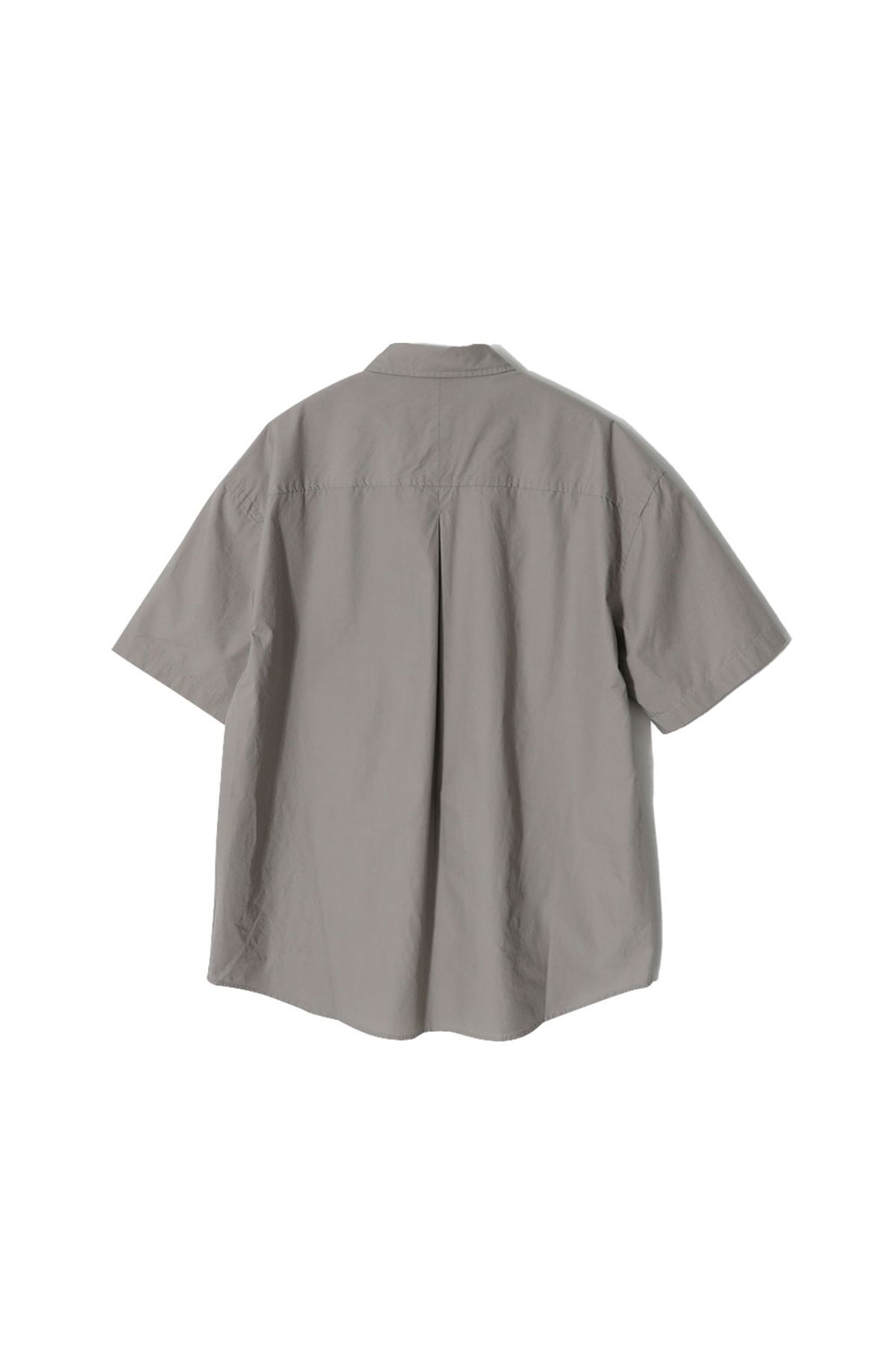 홀리선(HORLISUN) Poole Extra Typewriter Shirt Light Gray