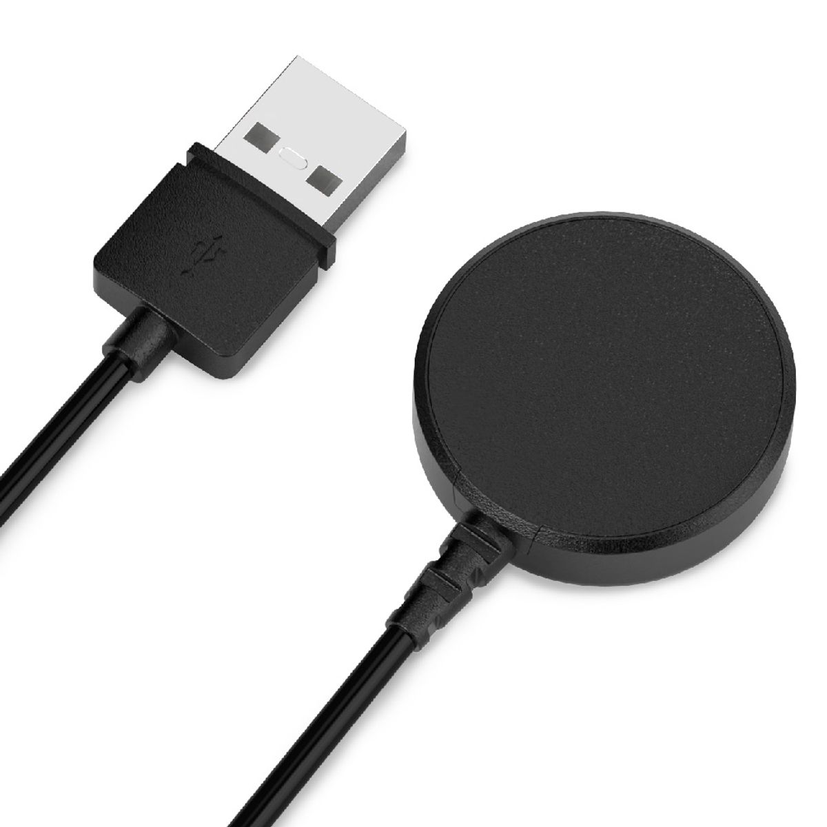 구스페리(GOOSPERY) 애플워치 갤럭시워치 무선 충전기 20W USB-A 1m 화이트 블랙