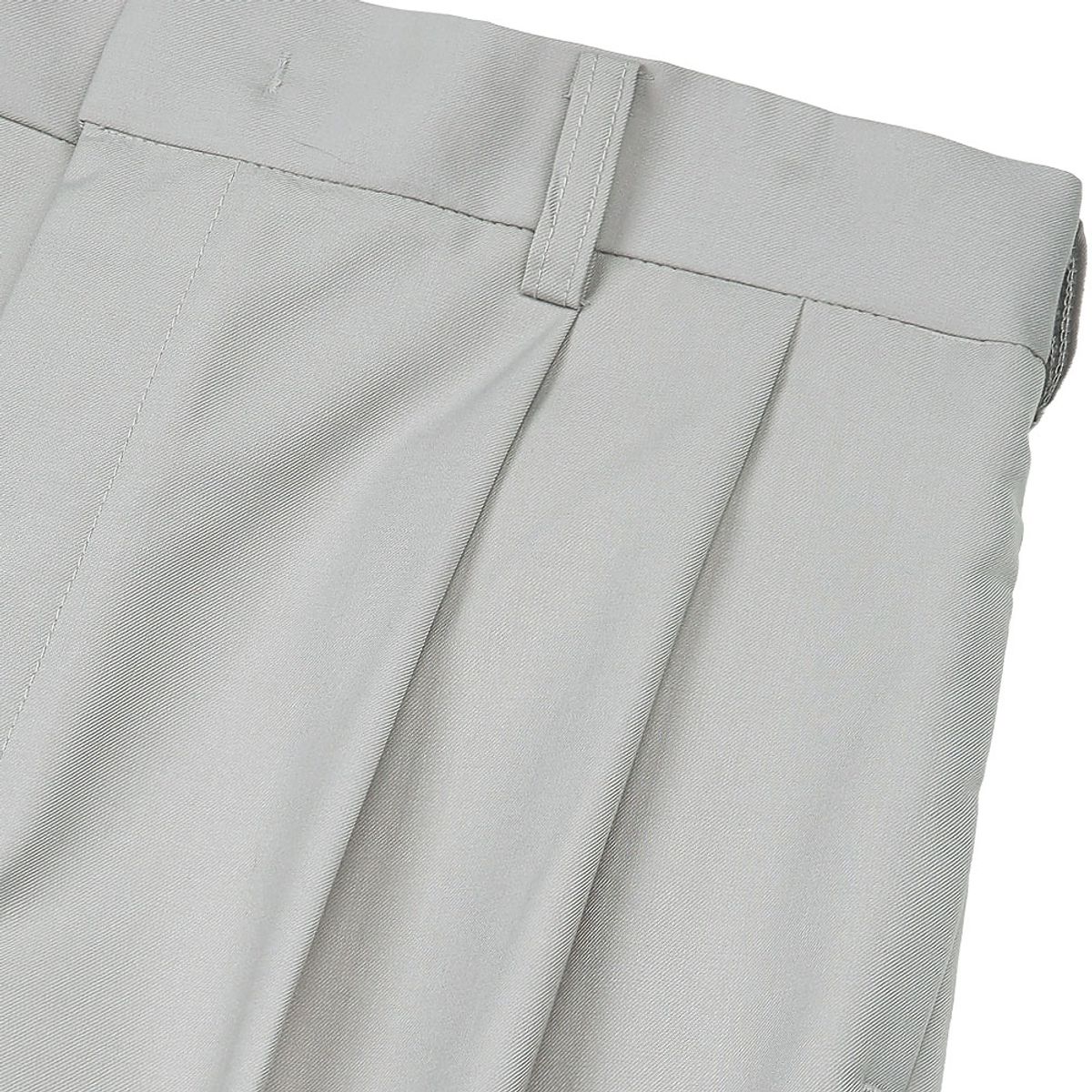 솔티(SORTIE) Essential Banding Wide Slacks (White Gray)