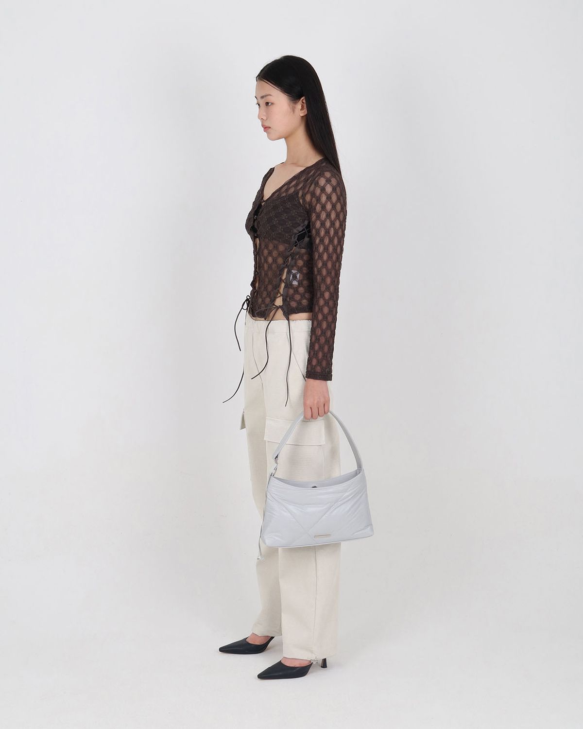 플리즈프로젝트(PLZPROJECT) LEEDS SHOULDER BAG, GRAY