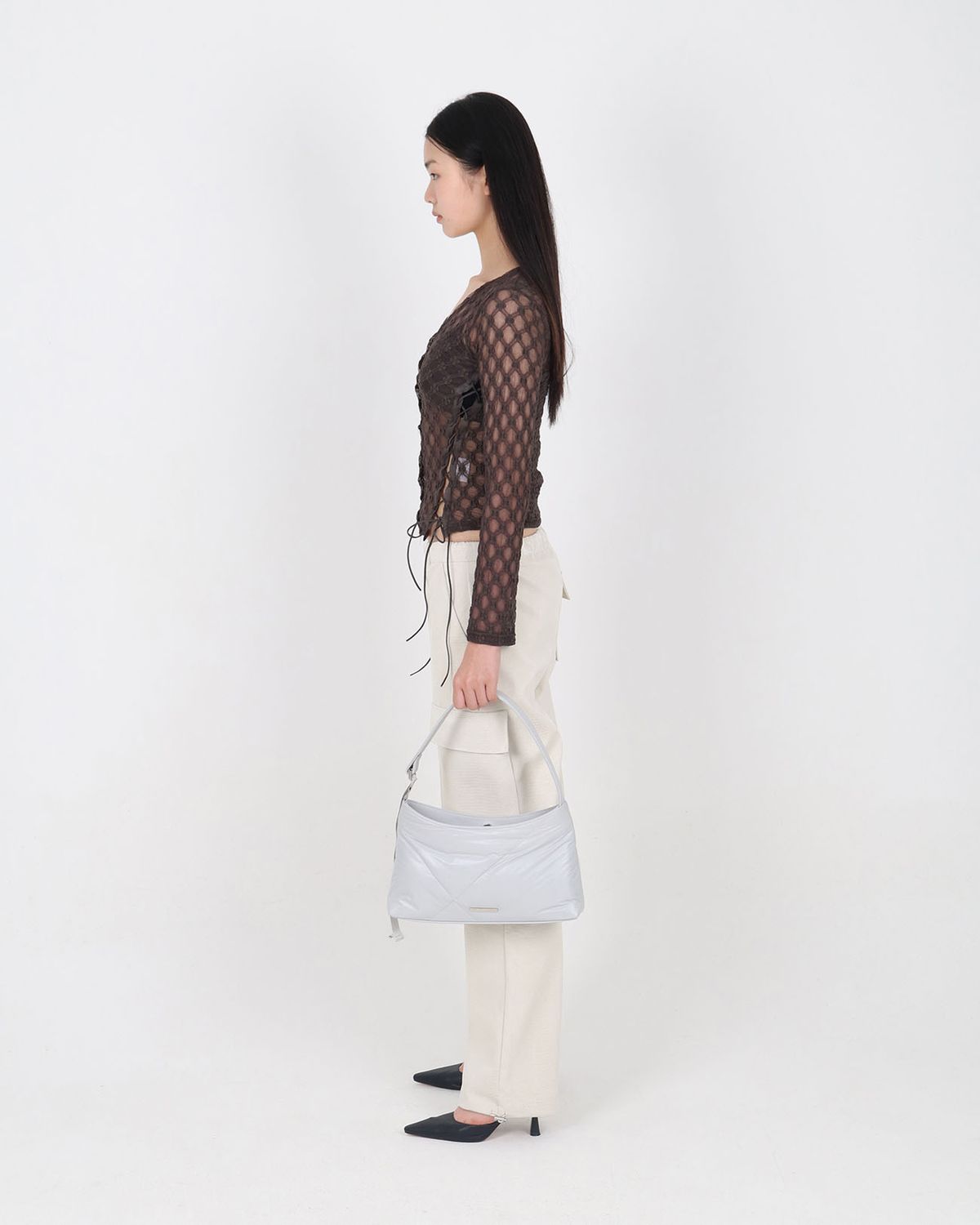 플리즈프로젝트(PLZPROJECT) LEEDS SHOULDER BAG, GRAY