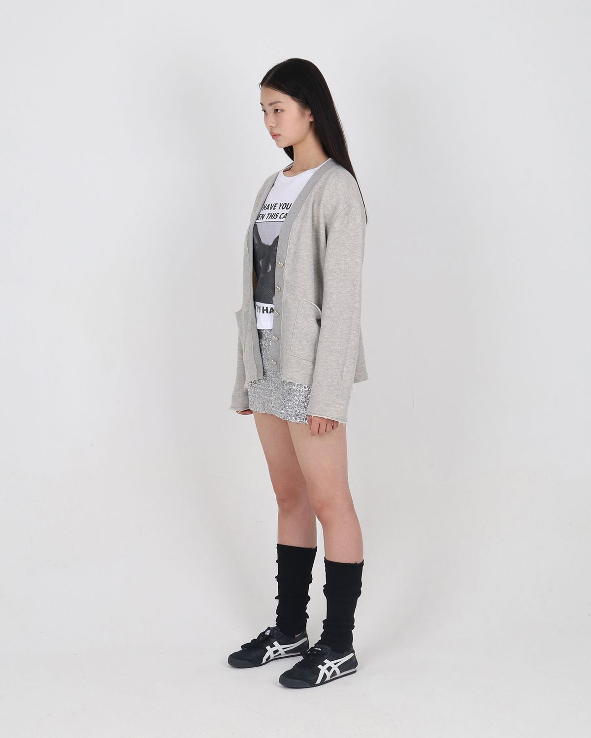 플리즈프로젝트(PLZPROJECT) BROKEN HEART CARDIGAN