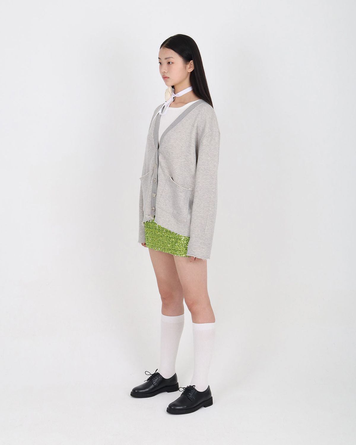 플리즈프로젝트(PLZPROJECT) BROKEN HEART CARDIGAN
