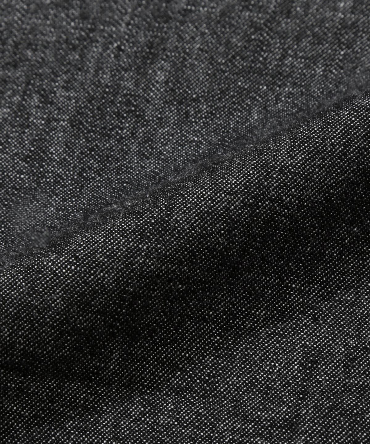 트릴리온(TRILLION) 스톤 워싱 오버핏 데님 반팔 셔츠 (DEEP GRAY)