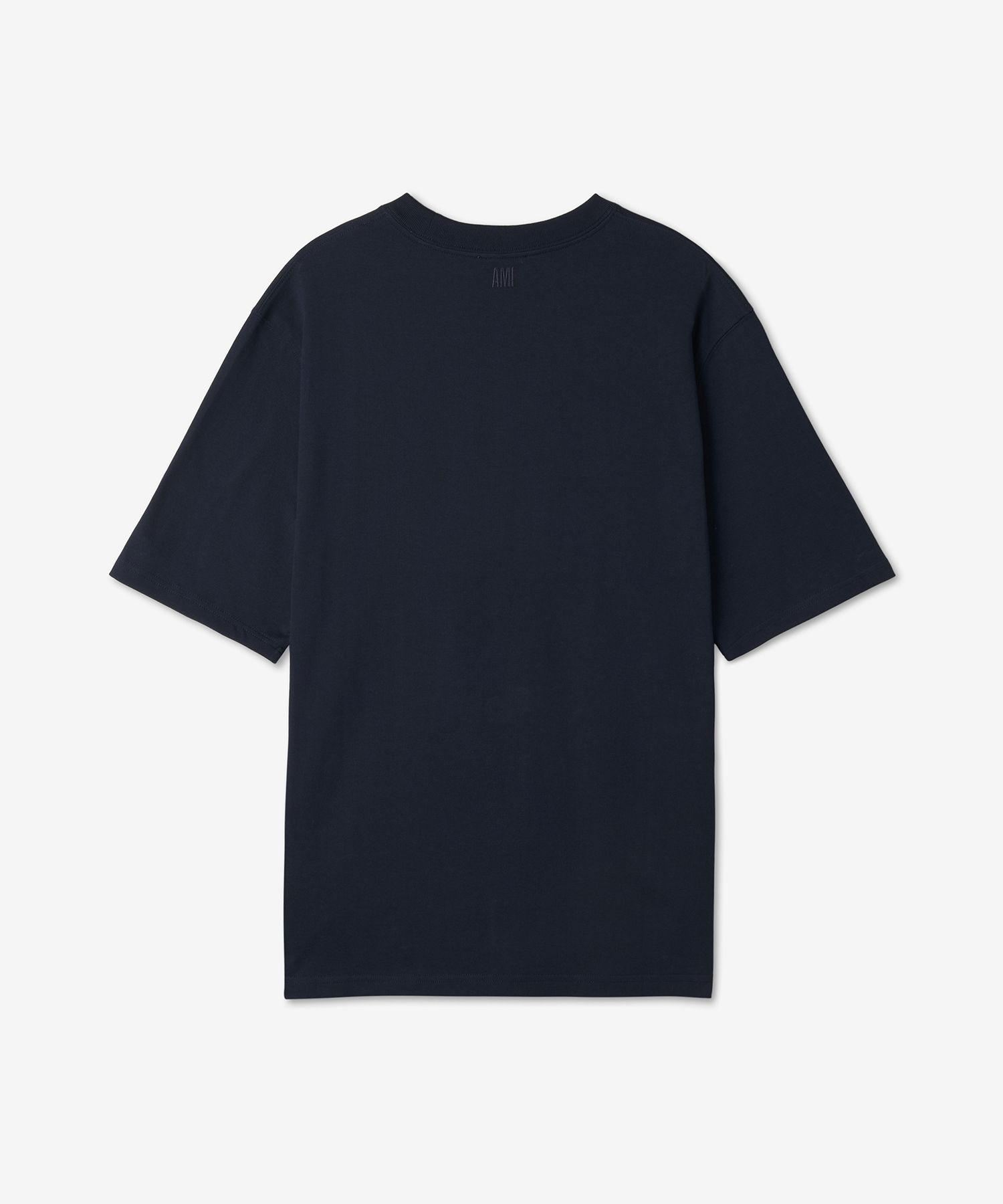 MUSINSA公式 | AMI Small Heart Logo Short Sleeve T-shirt