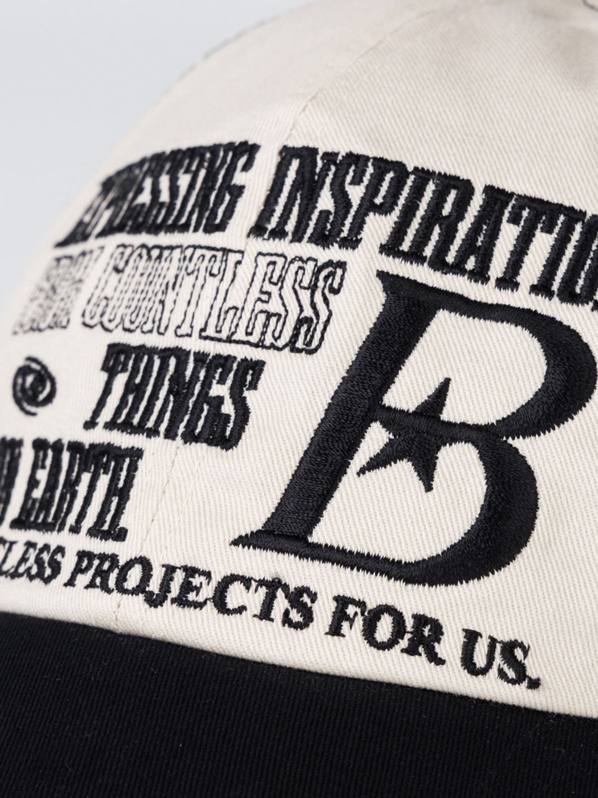 바우프(BAUF) B LOGO 메쉬 볼캡 [블랙]