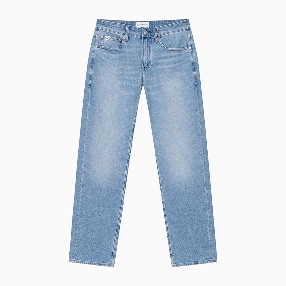 캘빈클라인 진(CALVIN KLEIN JEANS) 남 라이트블루 90S 스트레이트핏 라이트블루 데님 J323789 1AA
