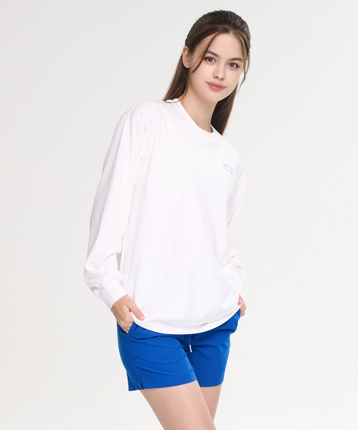 레이지비(LAZYBEE) 하이 퍼포먼스 365 스윔 쇼츠 반바지 W 딥블루