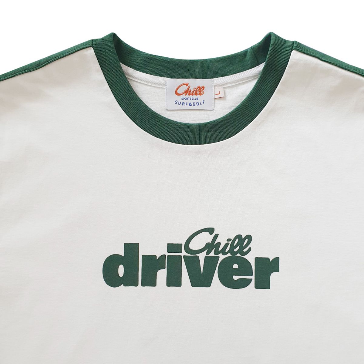 칠스포츠클럽(CHILL SPORTS CLUB) 홈런 링거 화이트/그린