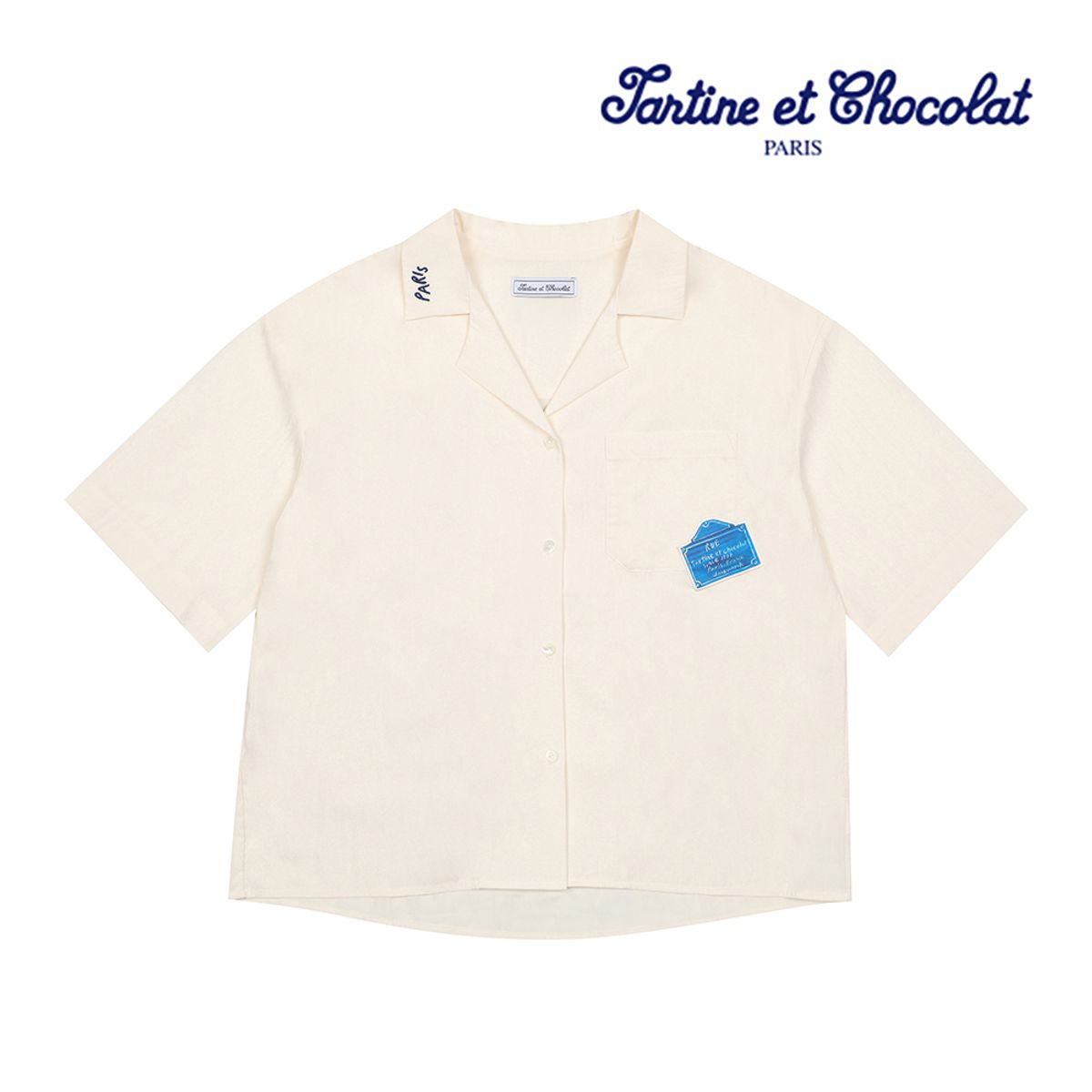 타티네 쇼콜라(TARTINEET CHOCOLAT) TC)PARIS패밀리셔츠Y