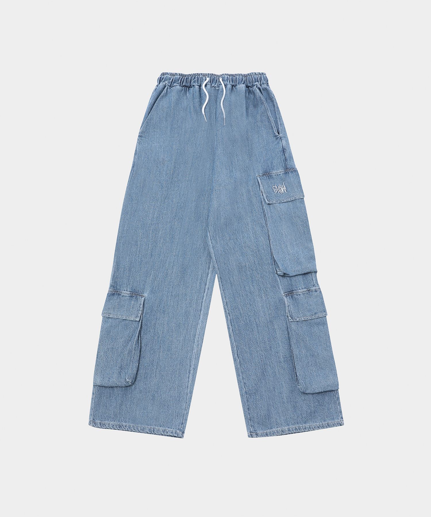 【MODERNIF】Slow linen denim pants MUSINSA | SLOW RECORD HOUSE [Summer Fabric] Big Pocket Cargo