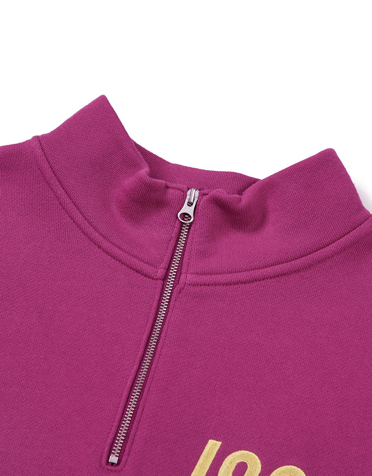 엠엠엘지(MMLG) [Mmlg] 19MG HALF-ZIP SWEAT (BERRY PINK)