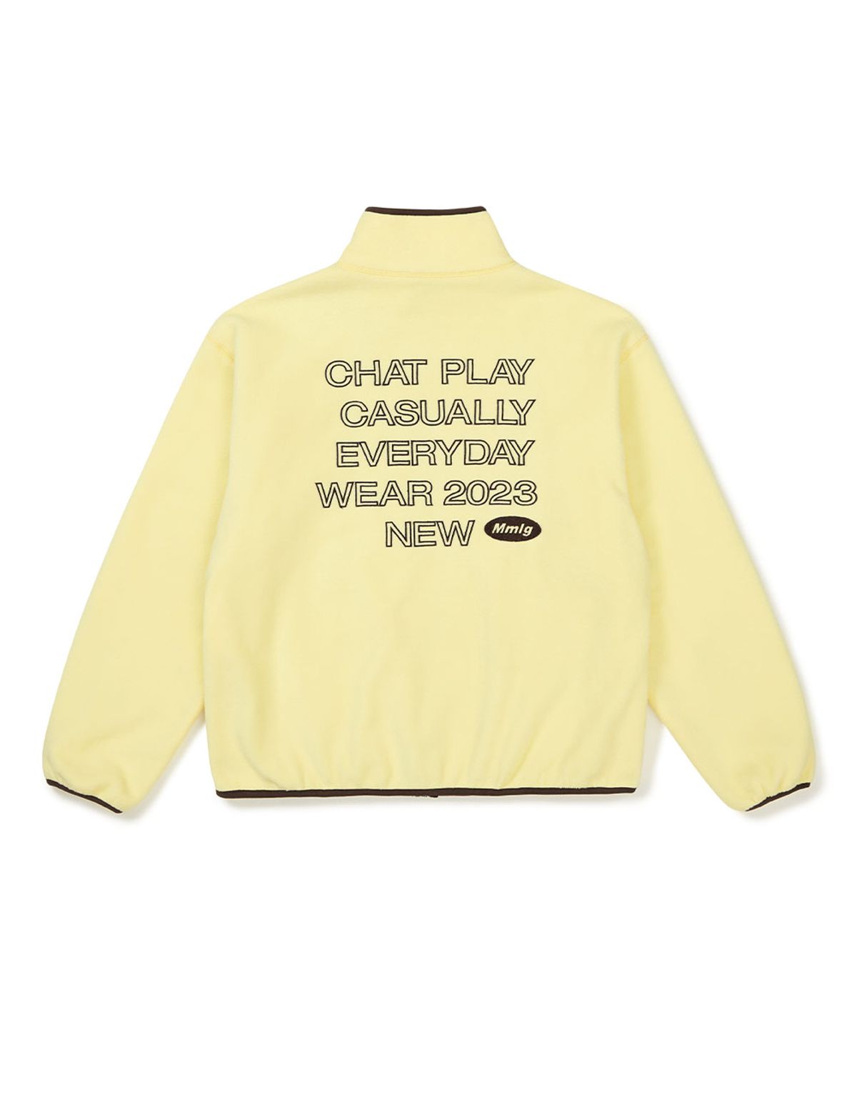 엠엠엘지(MMLG) [Mmlg] CPC FLEECE JACKET (VANILLA)