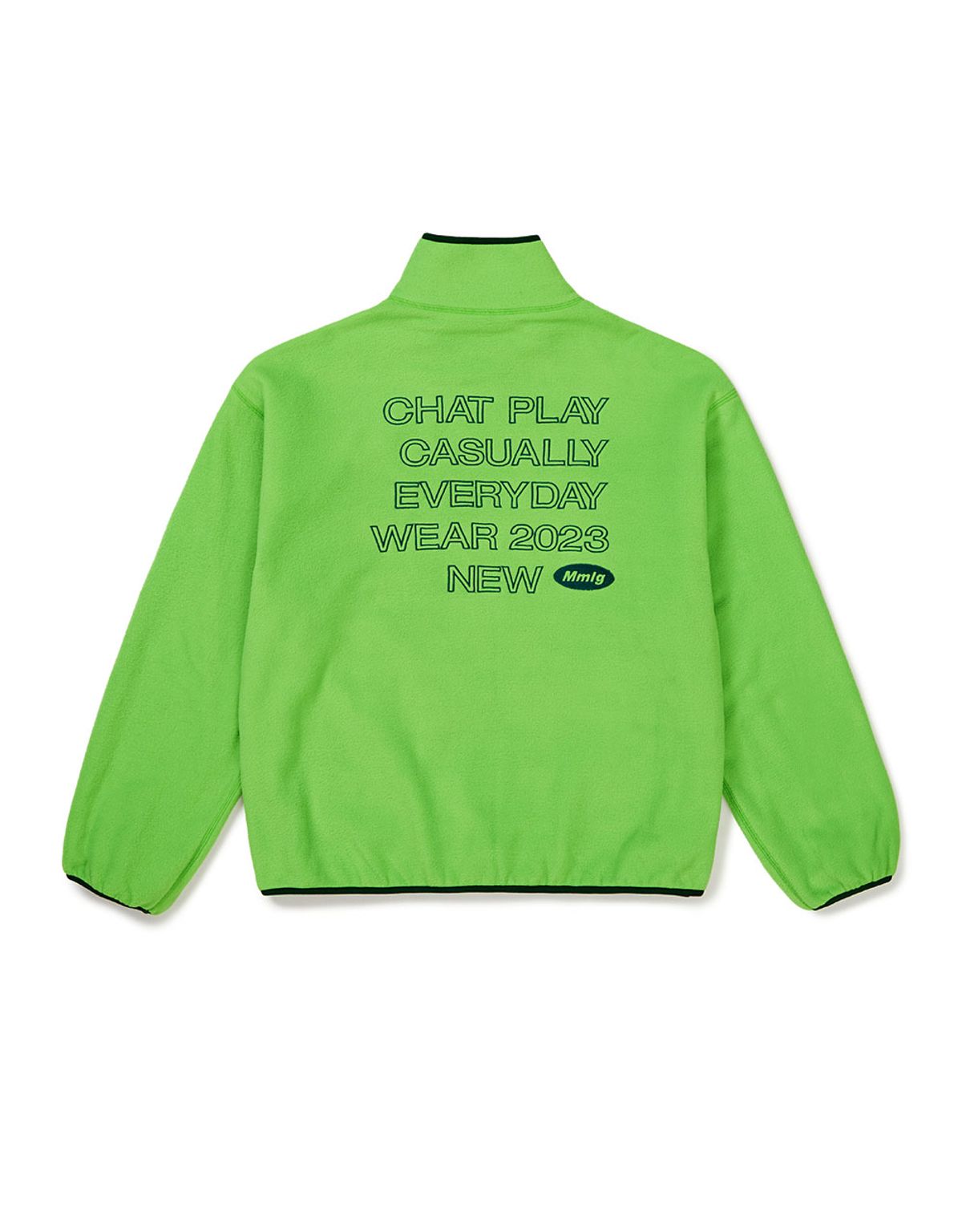 엠엠엘지(MMLG) [Mmlg] CPC FLEECE JACKET (JELLY GREEN)