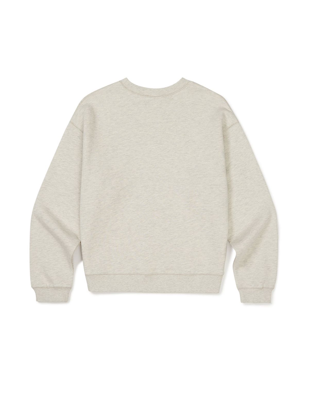 엠엠엘지(MMLG) [Mmlg] RUNNING CREST SWEAT (OATMEAL)