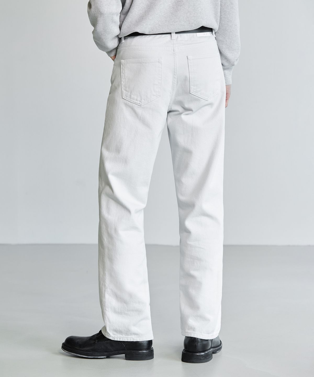 브랜디드(BRANDED) 1785 LIGHT GRAY JEANS [WIDE STRAIGHT]