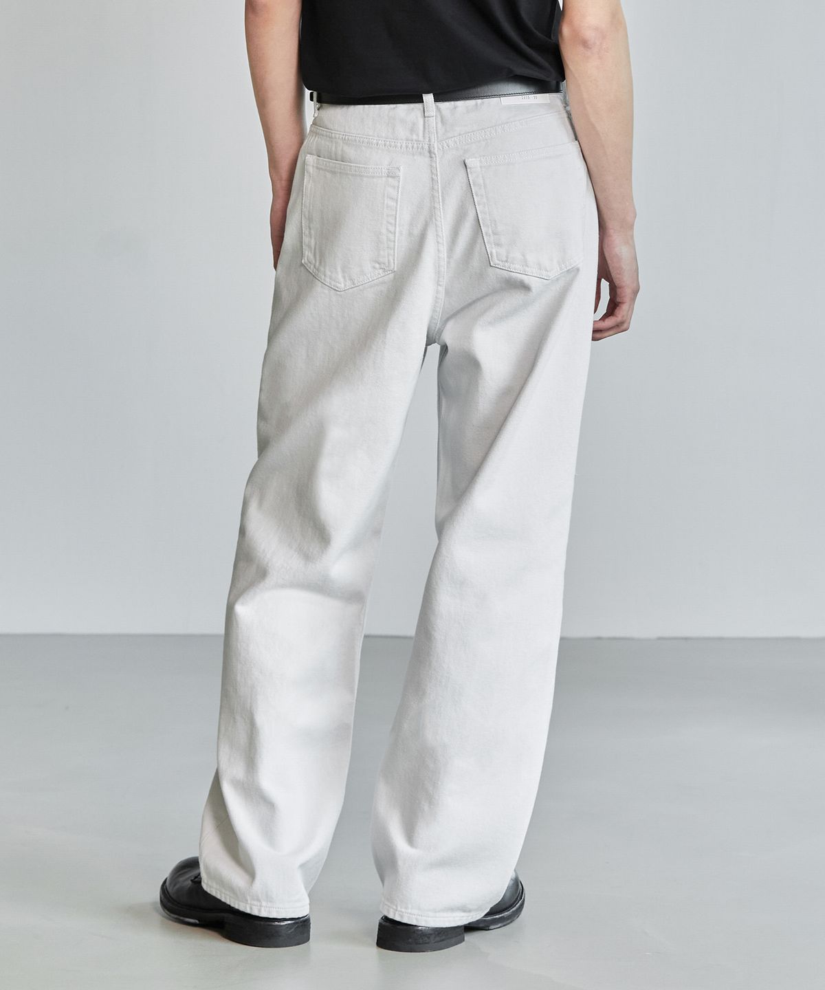 브랜디드(BRANDED) 1855 LIGHT GRAY JEANS [EXTRA WIDE STRAIGHT]