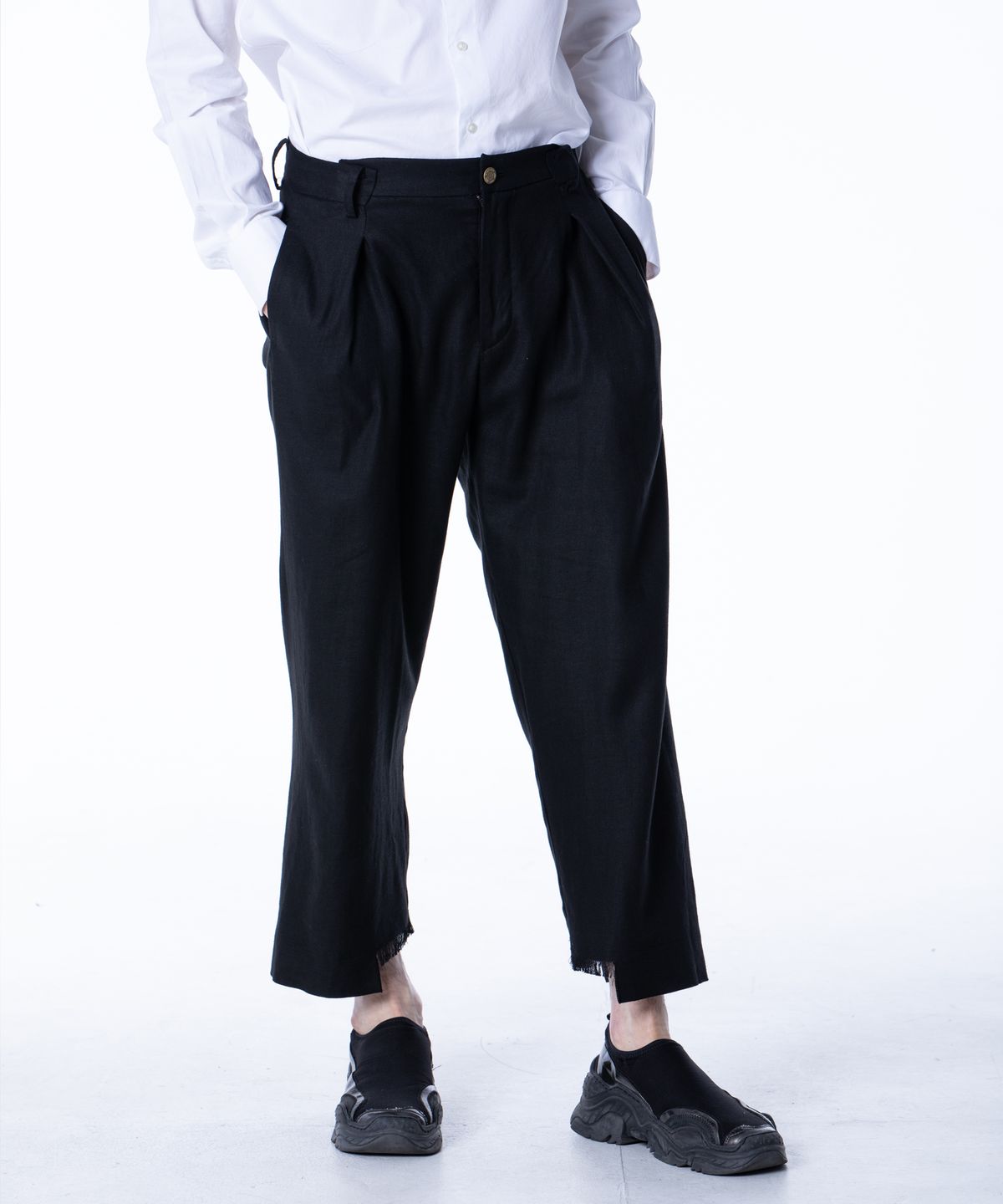 와이쏘씨리얼즈(WHYSOCEREALZ) Hippie’s Trousers - black