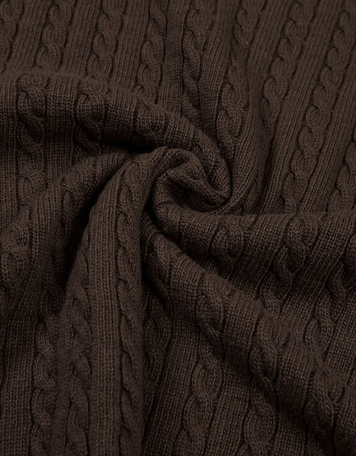 엠엠엘지(MMLG) [Mmlg] CABLE KNIT (BROWN)