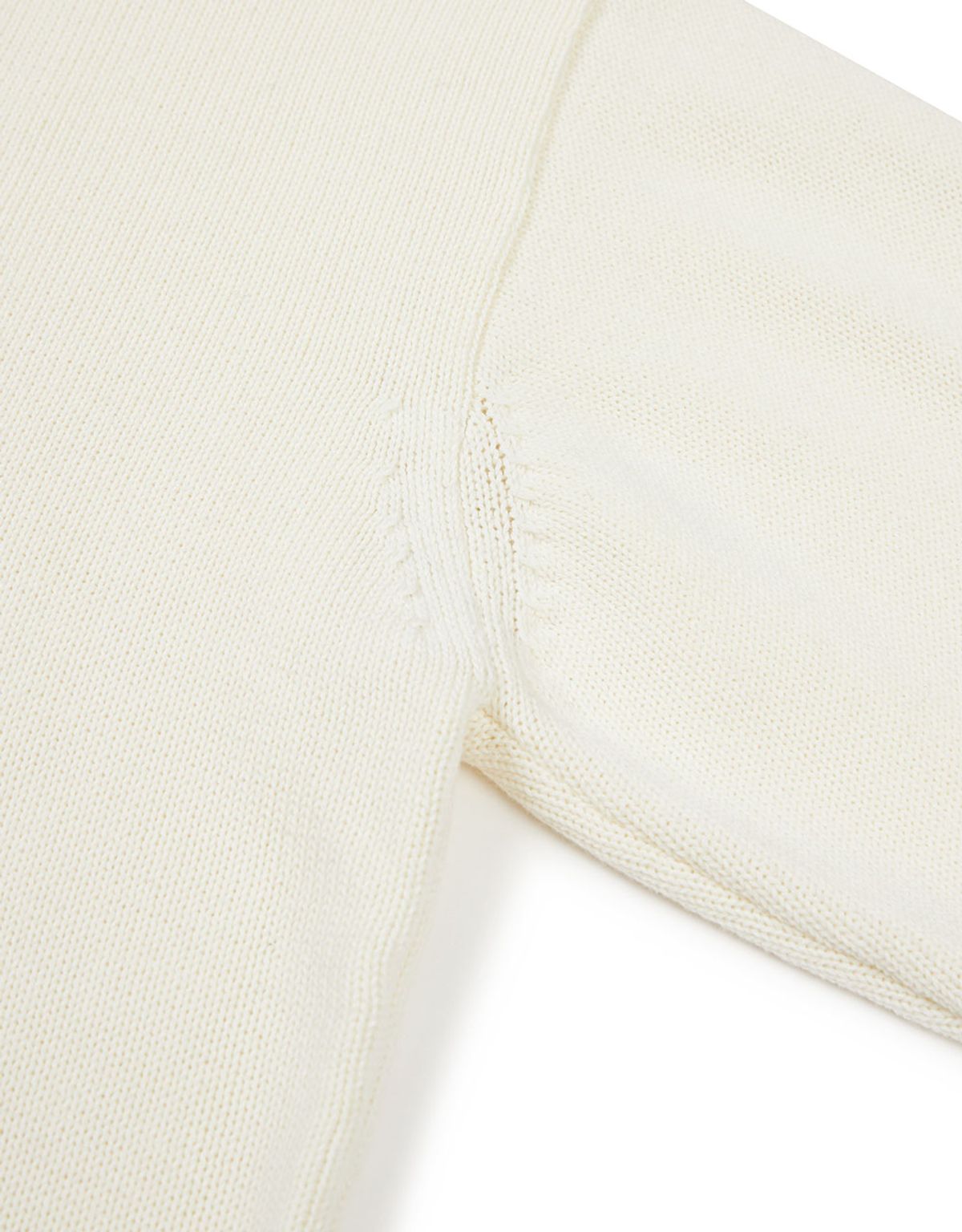엠엠엘지(MMLG) [Mmlg] NEW MELGE COLLAR KNIT (NATURAL SOAP)