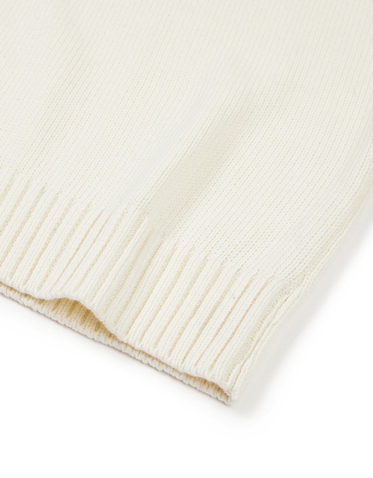 엠엠엘지(MMLG) [Mmlg] NEW MELGE COLLAR KNIT (NATURAL SOAP)