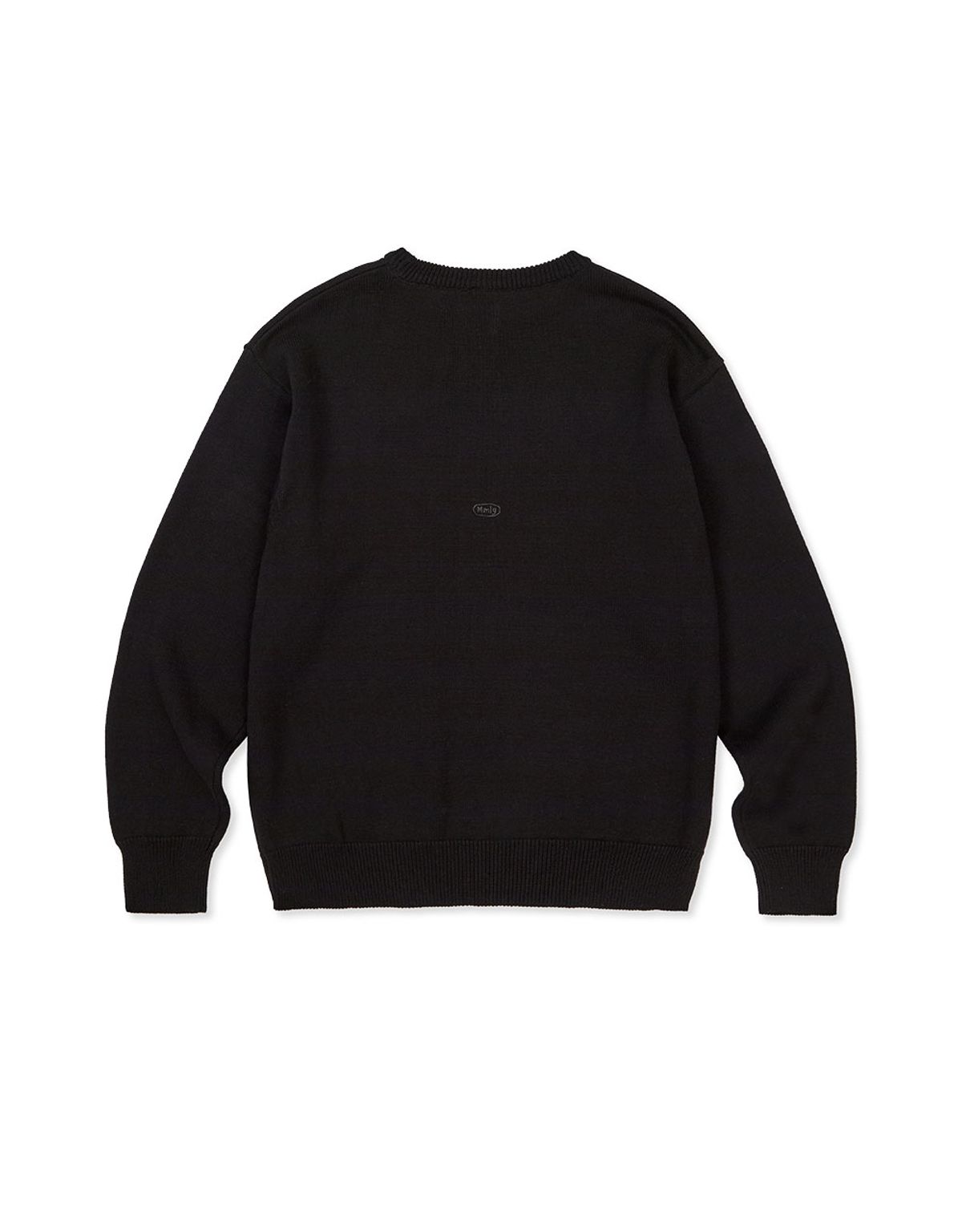엠엠엘지(MMLG) [Mmlg] MIND YOUR STEP KNIT (EVERY BLACK)