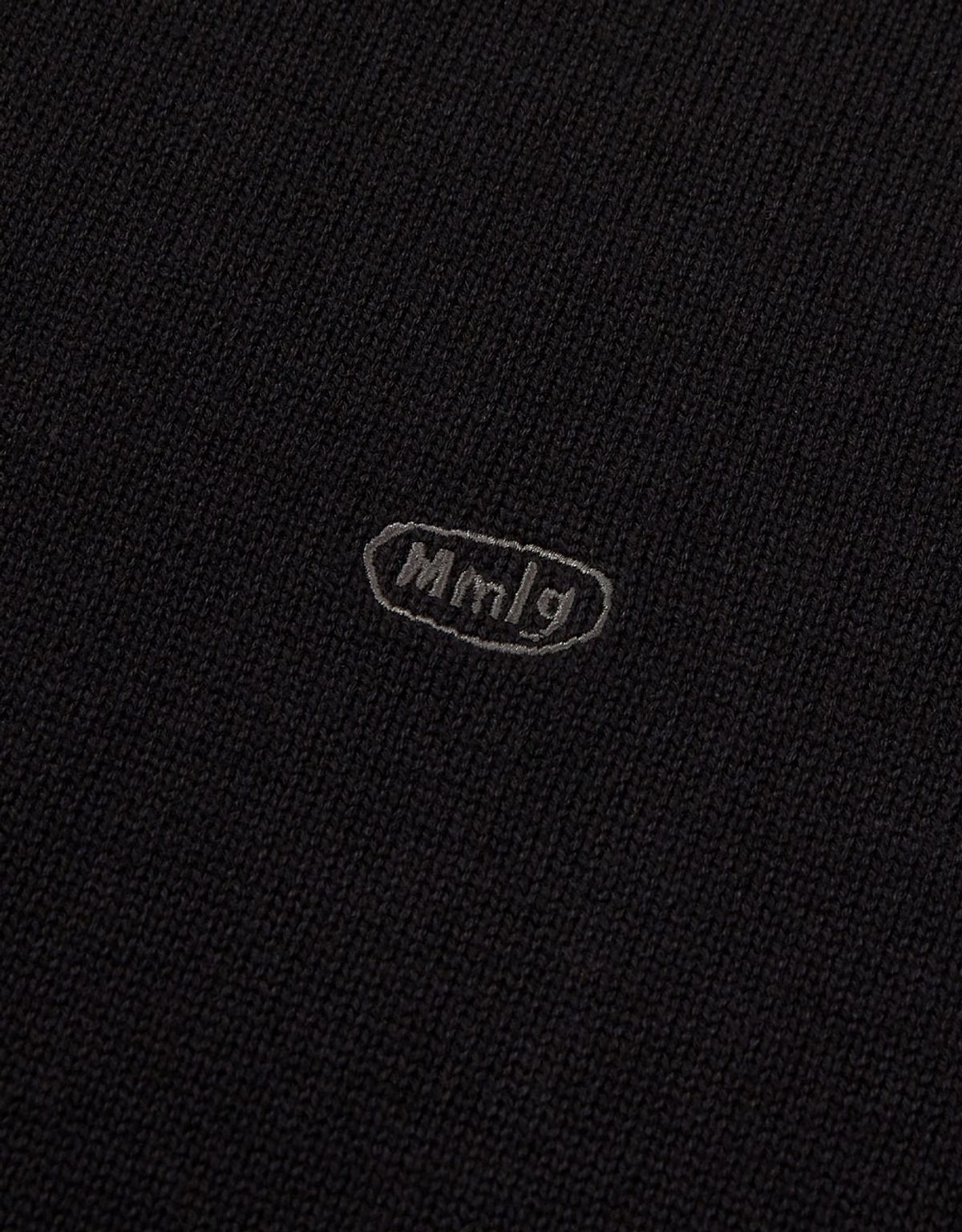 엠엠엘지(MMLG) [Mmlg] MIND YOUR STEP KNIT (EVERY BLACK)