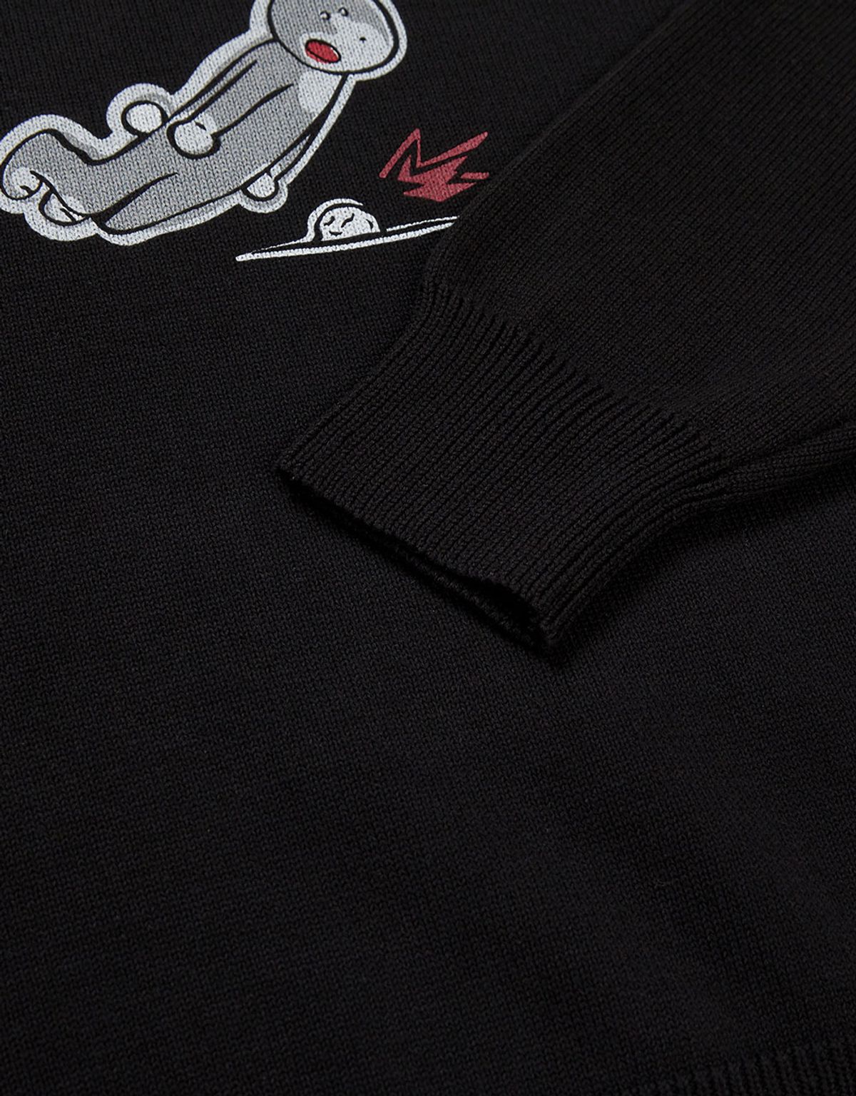 엠엠엘지(MMLG) [Mmlg] MIND YOUR STEP KNIT (EVERY BLACK)
