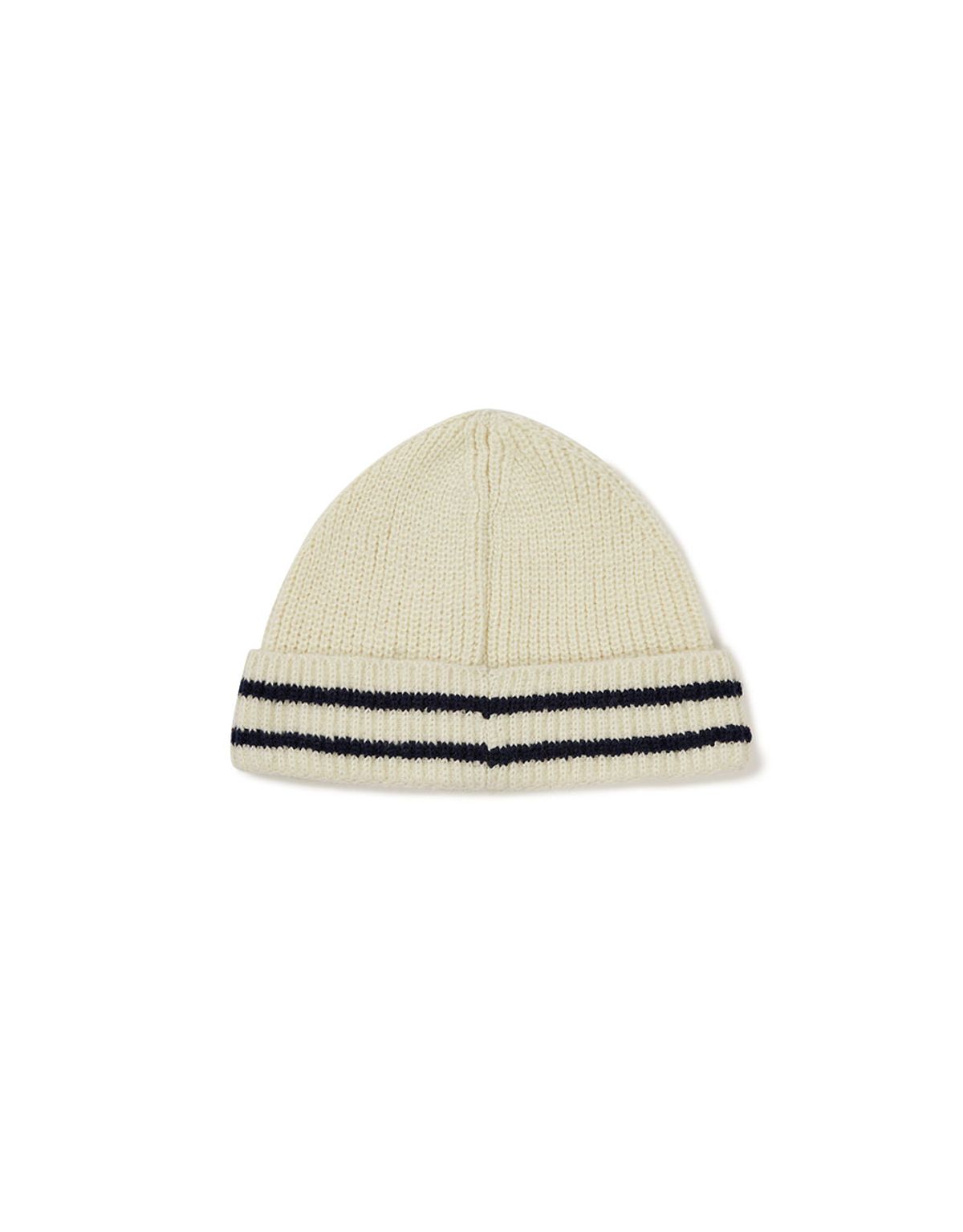 엠엠엘지(MMLG) [Mmlg] STRIPE KNITCAP (IVORY)