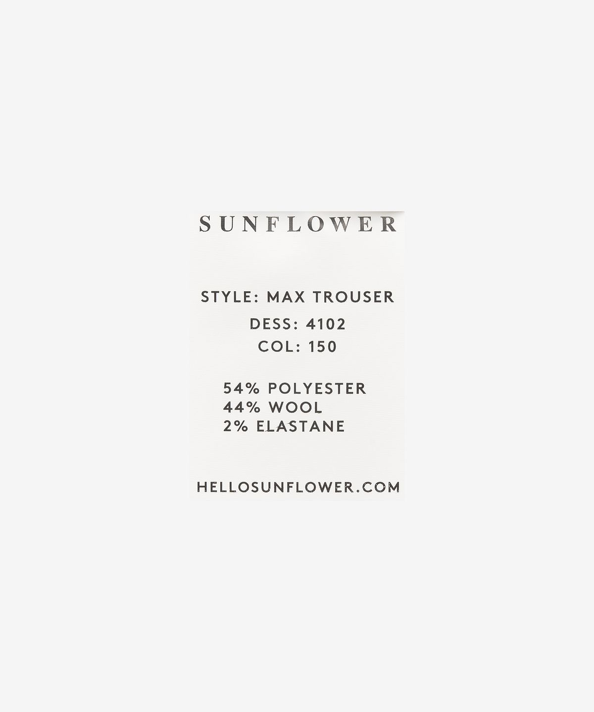 선플라워(SUNFLOWER) 맥스 트라우저 - 베이지 / 41020150