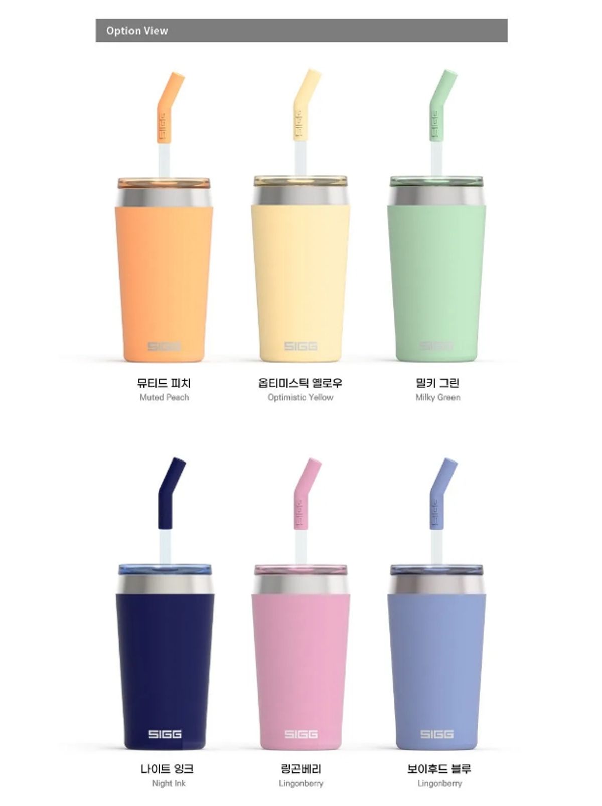 지그(SIGG) 헬리아 진공 텀블러 450ml