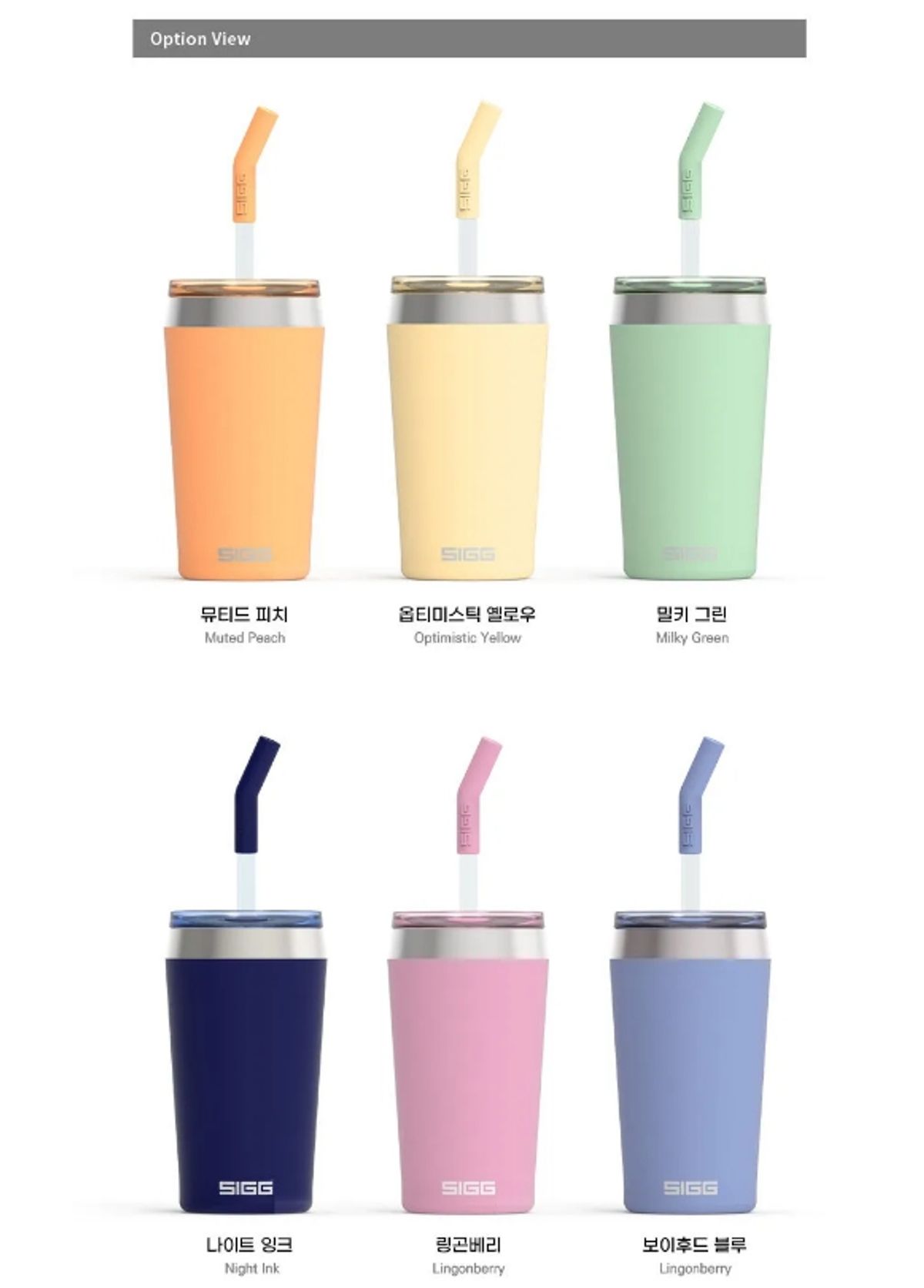 지그(SIGG) 헬리아 진공 텀블러 600ml