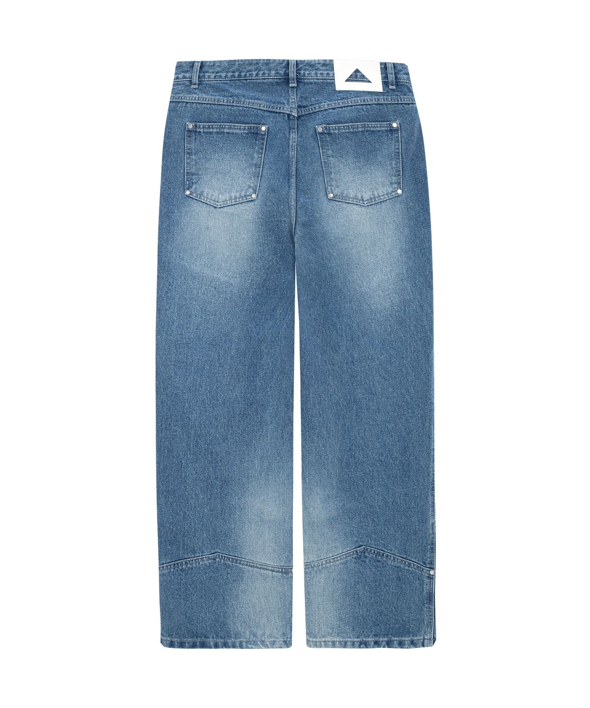 언지미크(UNGIMMICK) WESTERN DENIM PANTS (BLUE)