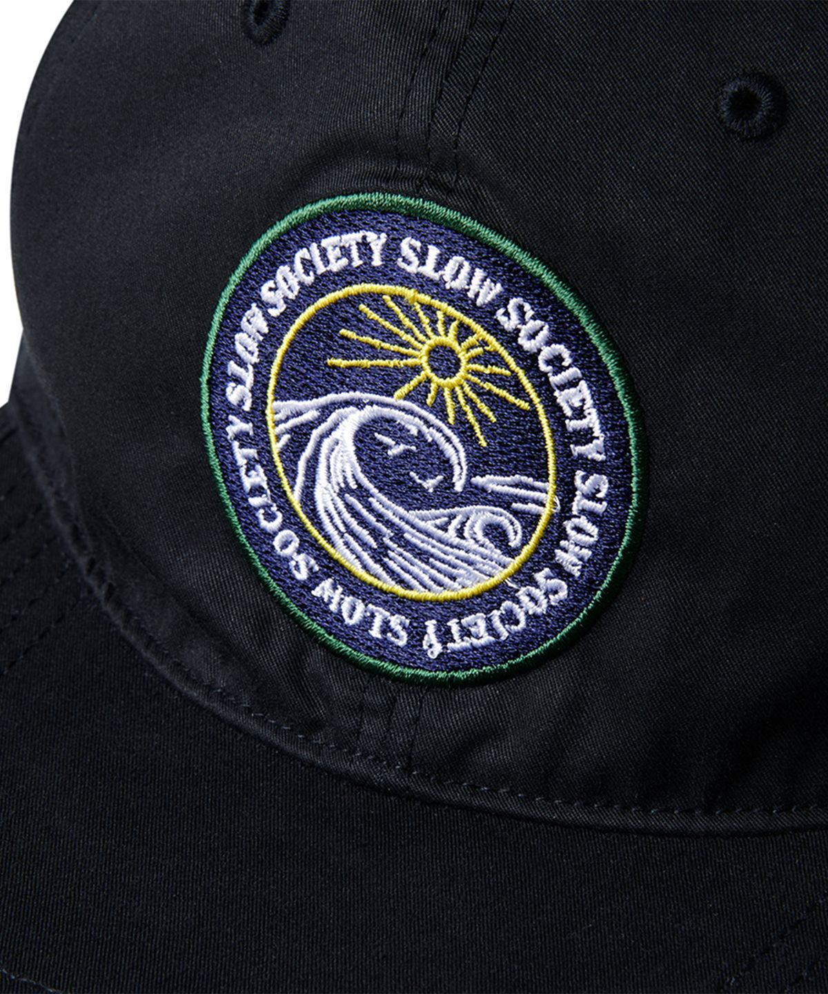 라모랭(RAMOLIN) Slow Society Circle Cap Black