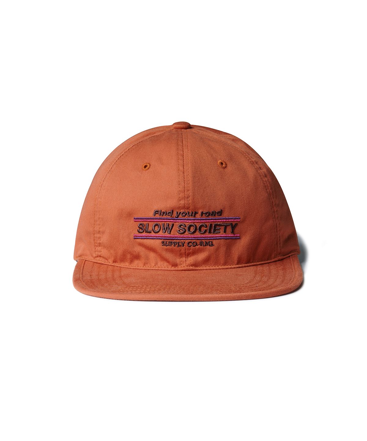 라모랭(RAMOLIN) Slow Society Club Cap Fade Orange