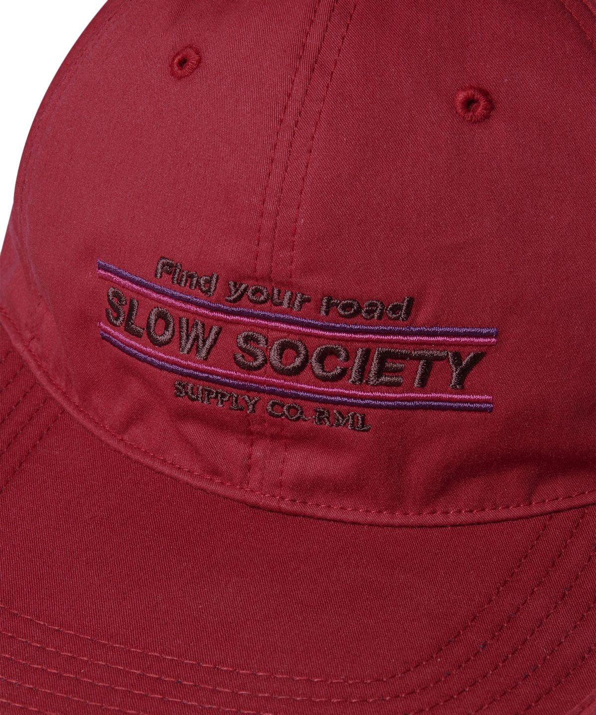 라모랭(RAMOLIN) Slow Society Club Cap Margenta
