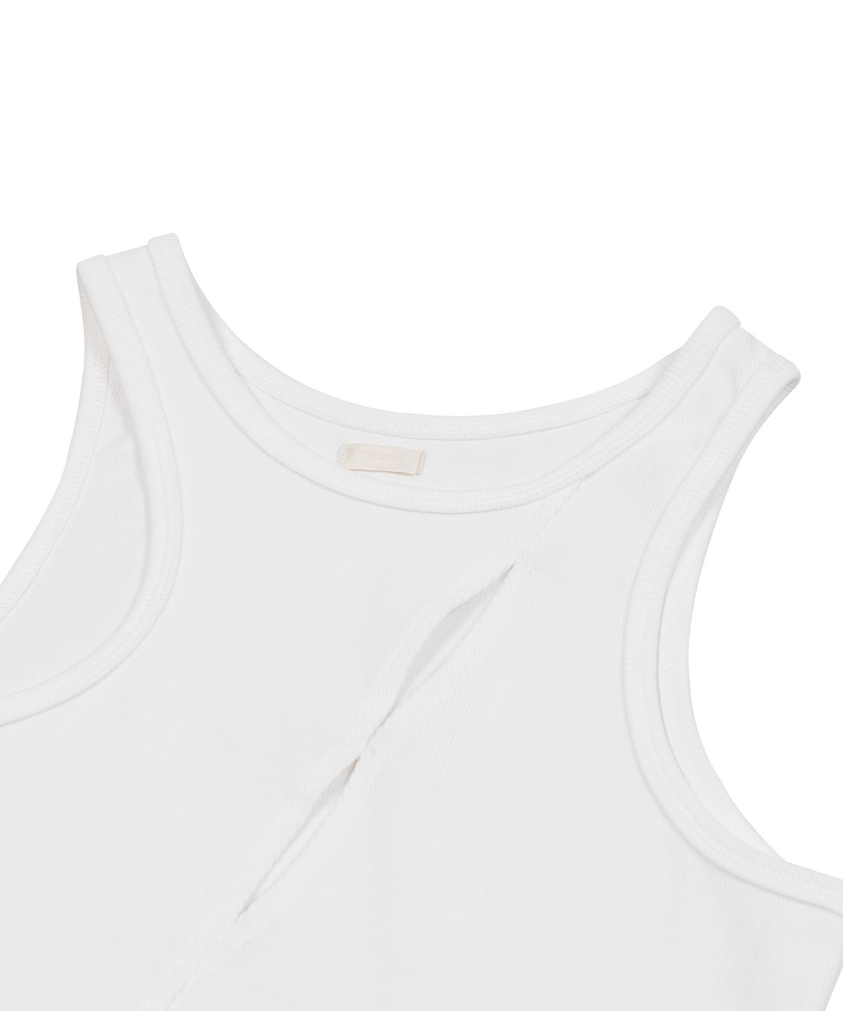 타입서비스(TYPESERVICE) Asymmetry Sleeveless [Off White]