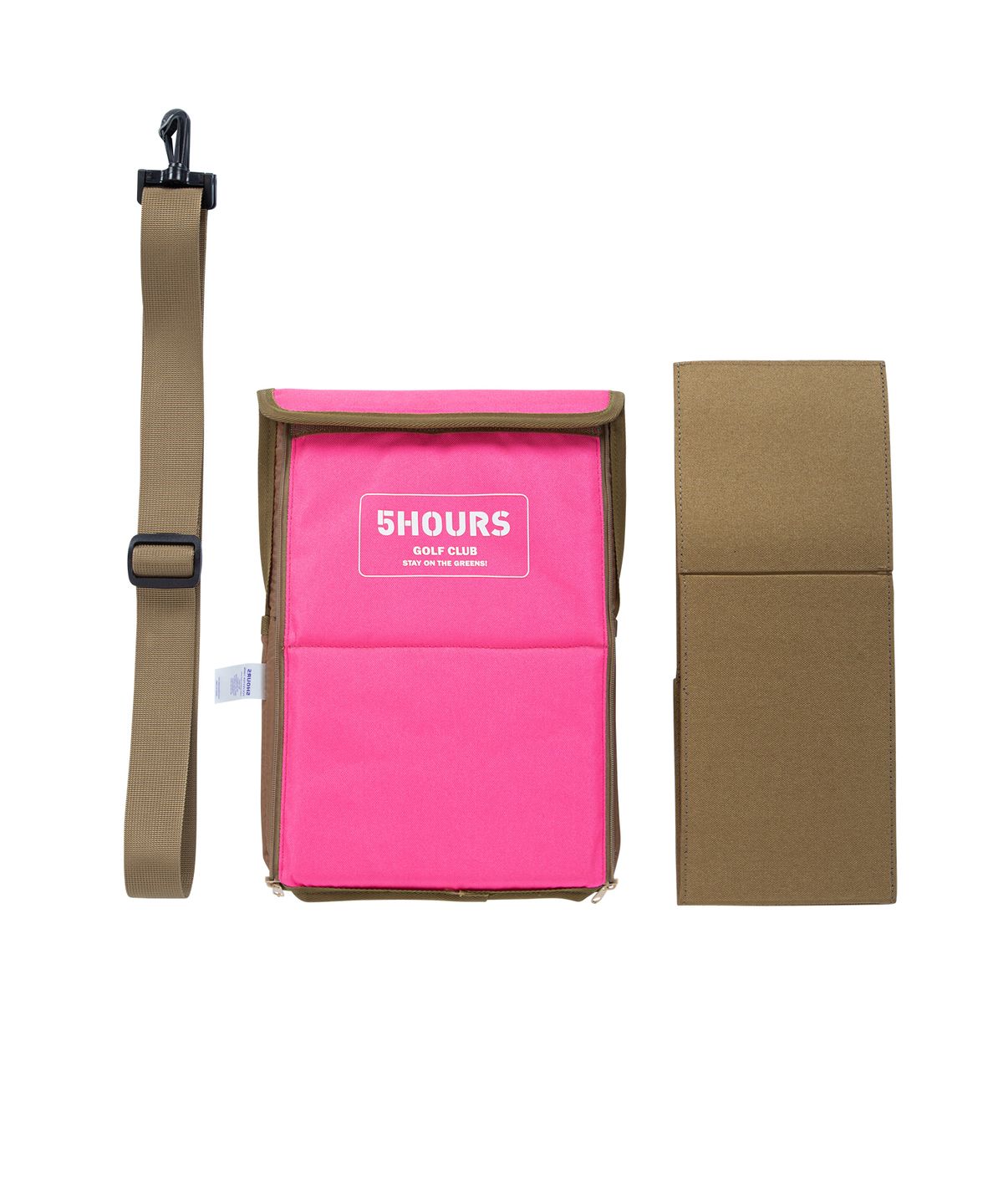 파이브아워스(5HOURS) CUBE CART BAG_PINK